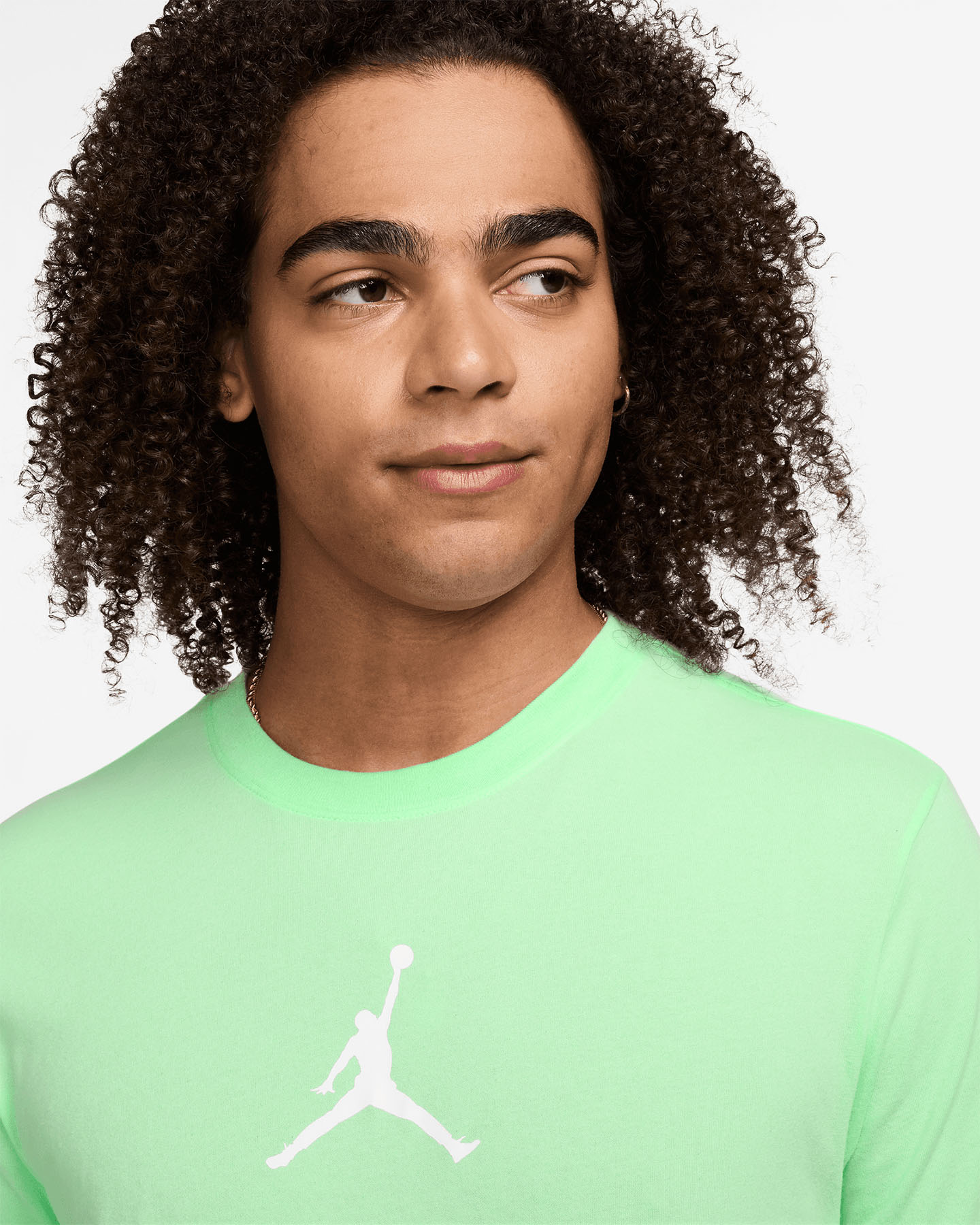 Maglia basket NIKE JORDAN JUMPMAN M - Verde - 2 | Cisalfa Sport