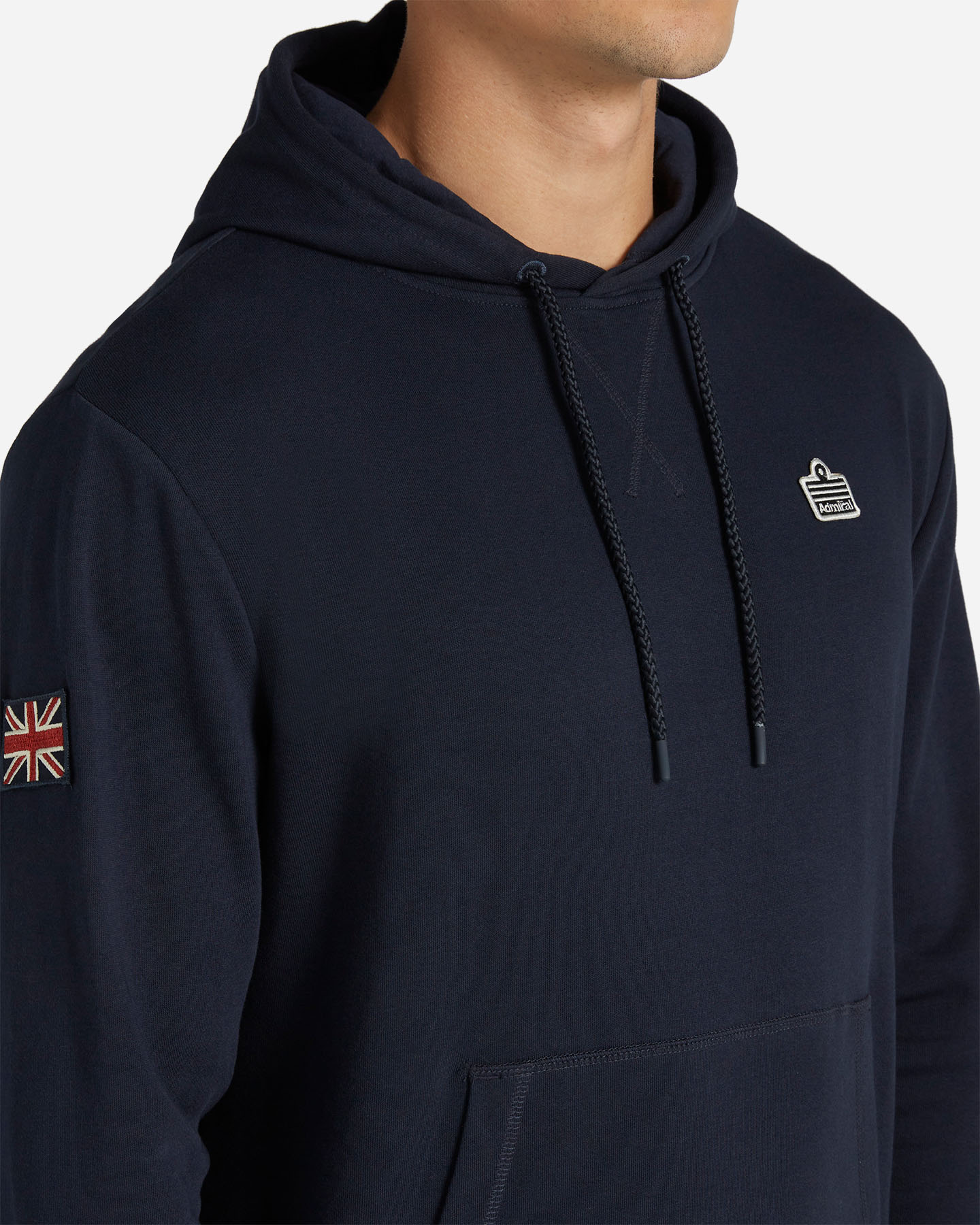 Felpa ADMIRAL BASIC M - Blu - 4 | Cisalfa Sport