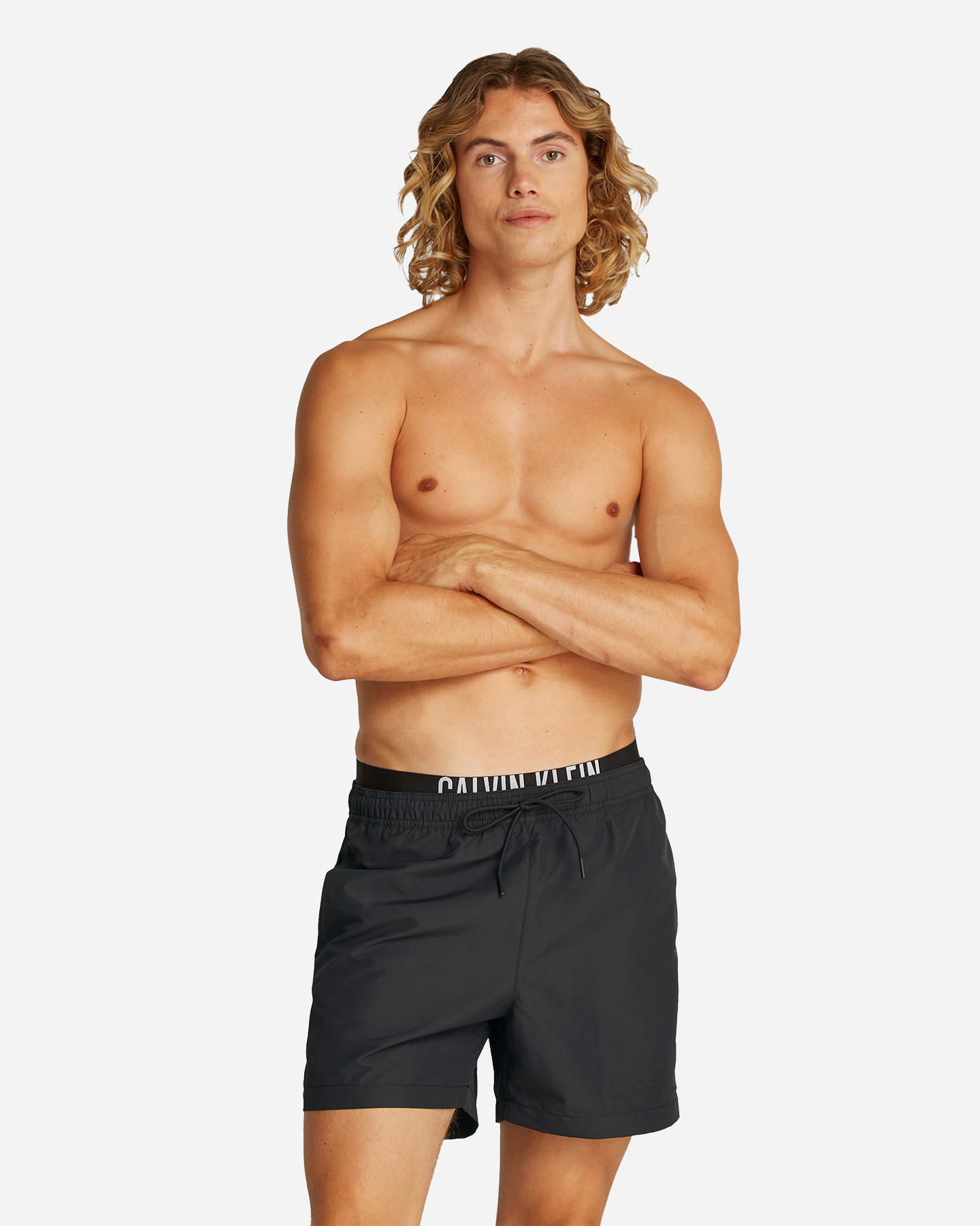 Boxer mare CALVIN KLEIN JEANS ELASTIC M - Nero - 2 | Cisalfa Sport