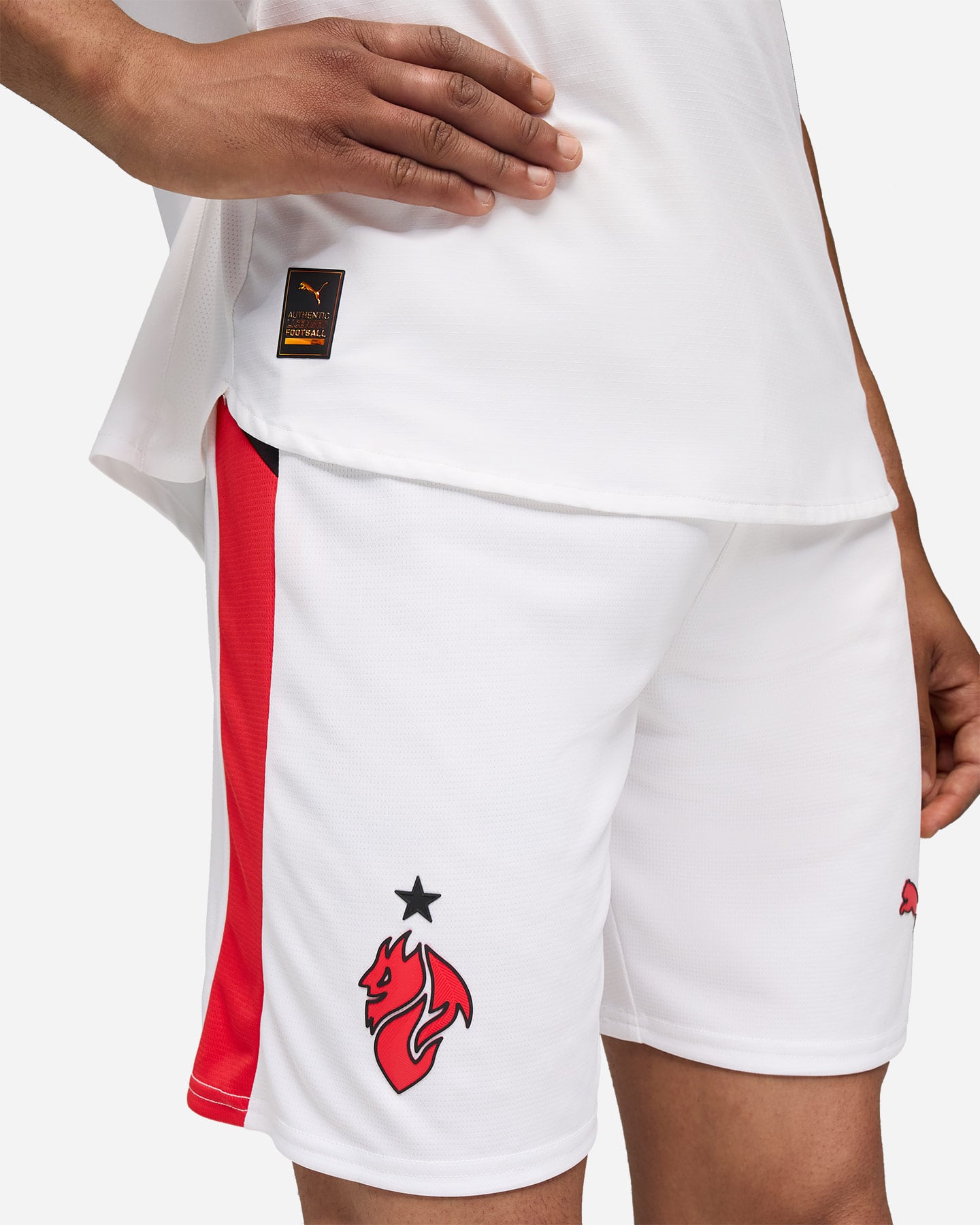 Pantaloncini calcio ufficiali PUMA MILAN HOME REPLICA 25-26 M - Nero - 5 | Cisalfa Sport