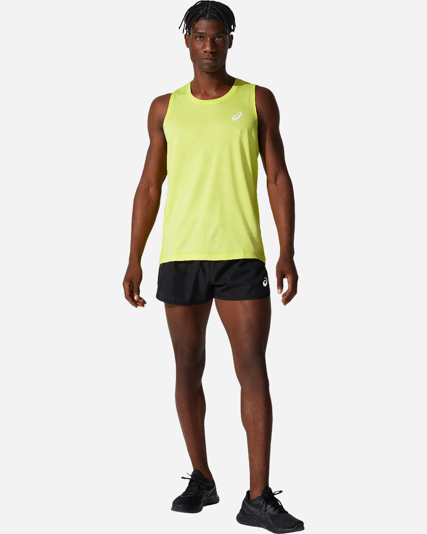 Short running ASICS SPLIT M - Nero - 3 | Cisalfa Sport