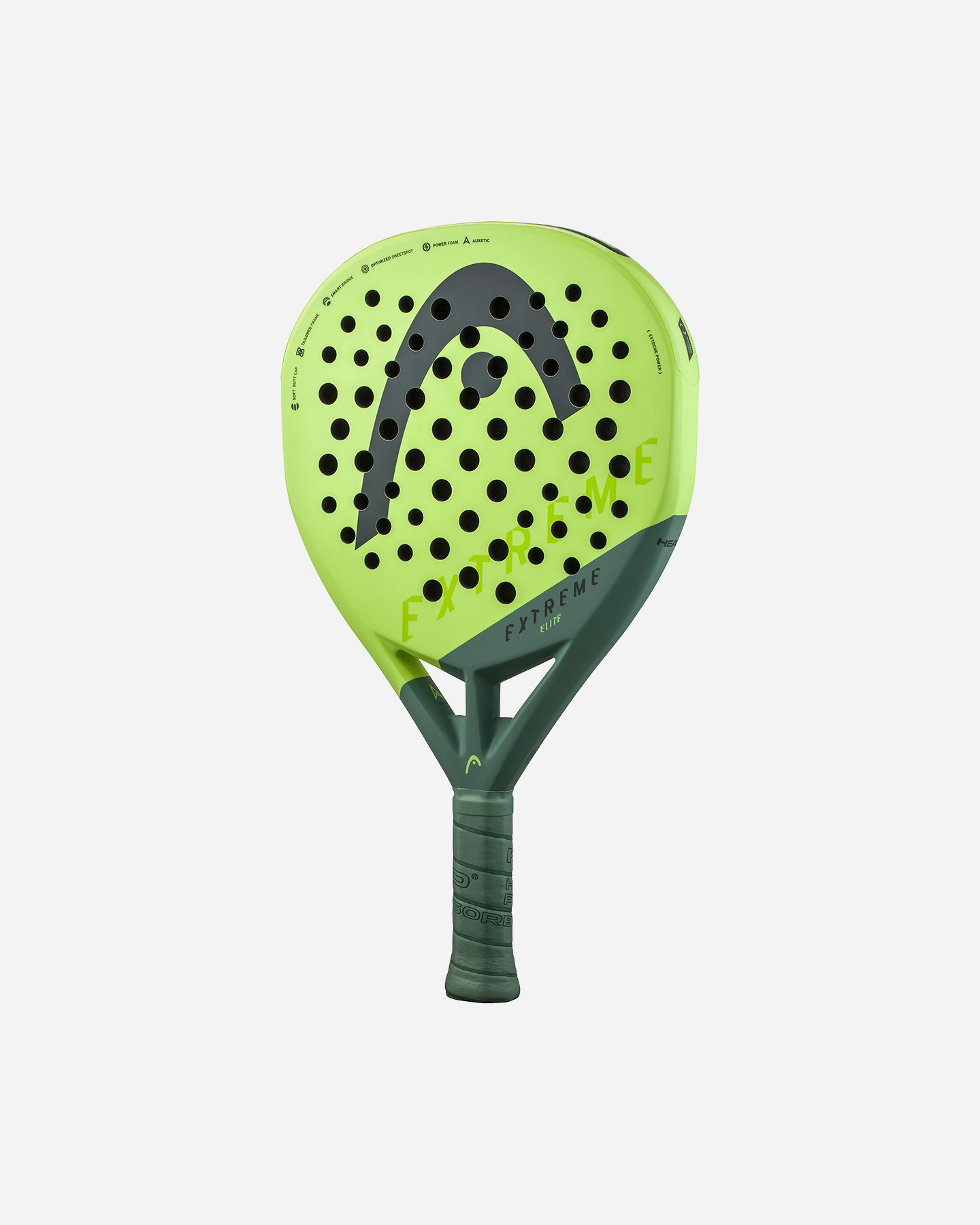 Racchetta padel intermedia HEAD EXTREME ELITE 2023 PADEL  - Verde - 1 | Cisalfa Sport