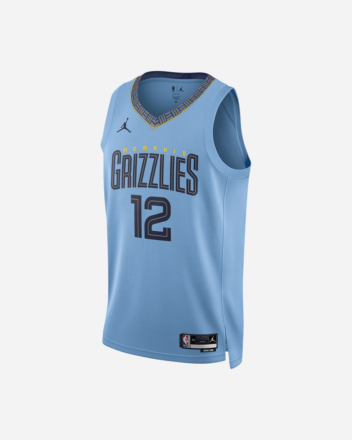 Canotta basket NIKE STATEMENT MEMPHIS MORANT JA SWING 2 M - Azzurro - 0 | Cisalfa Sport