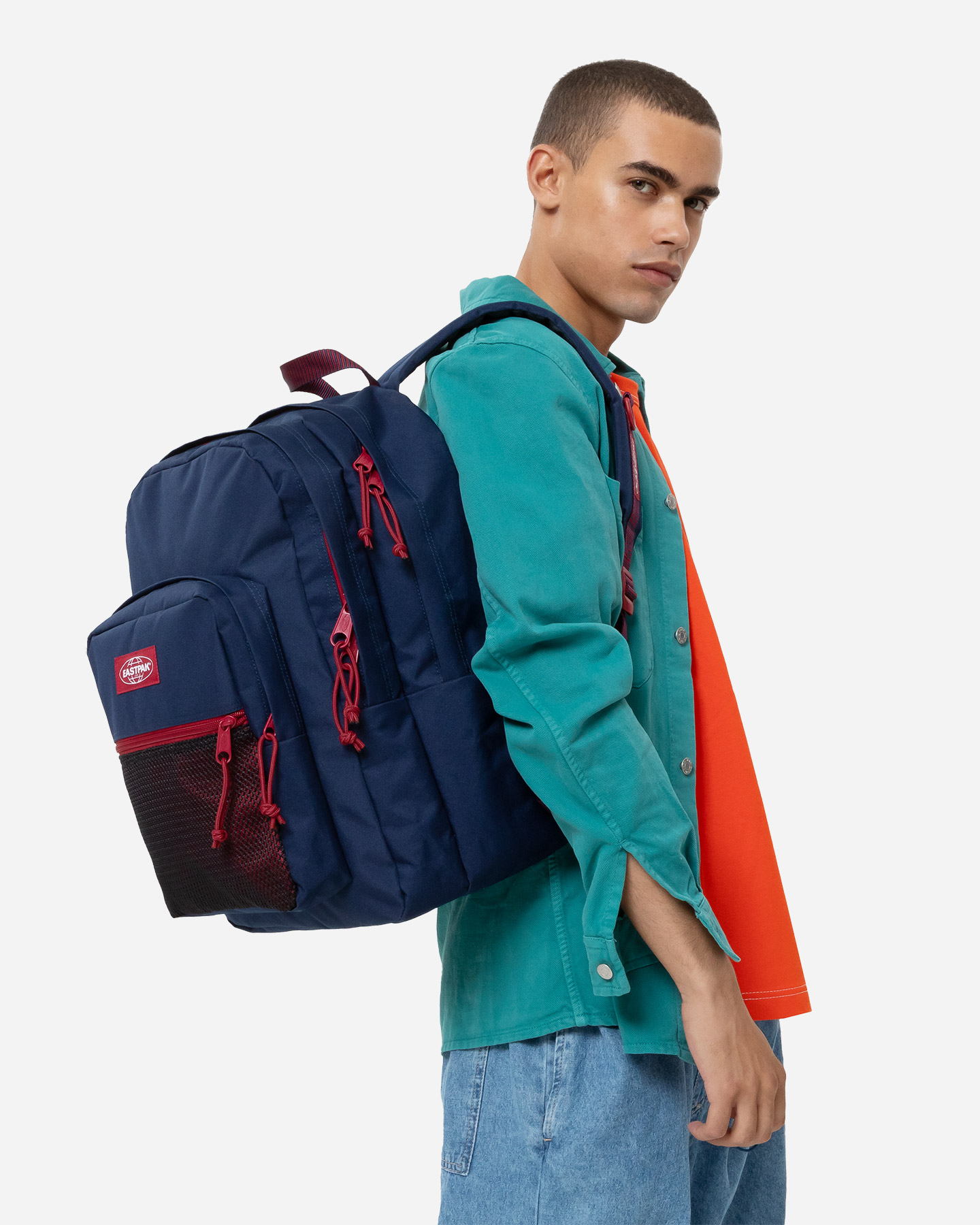 Zaino EASTPAK PINNACLE - Blu Navy - 5 | Cisalfa Sport