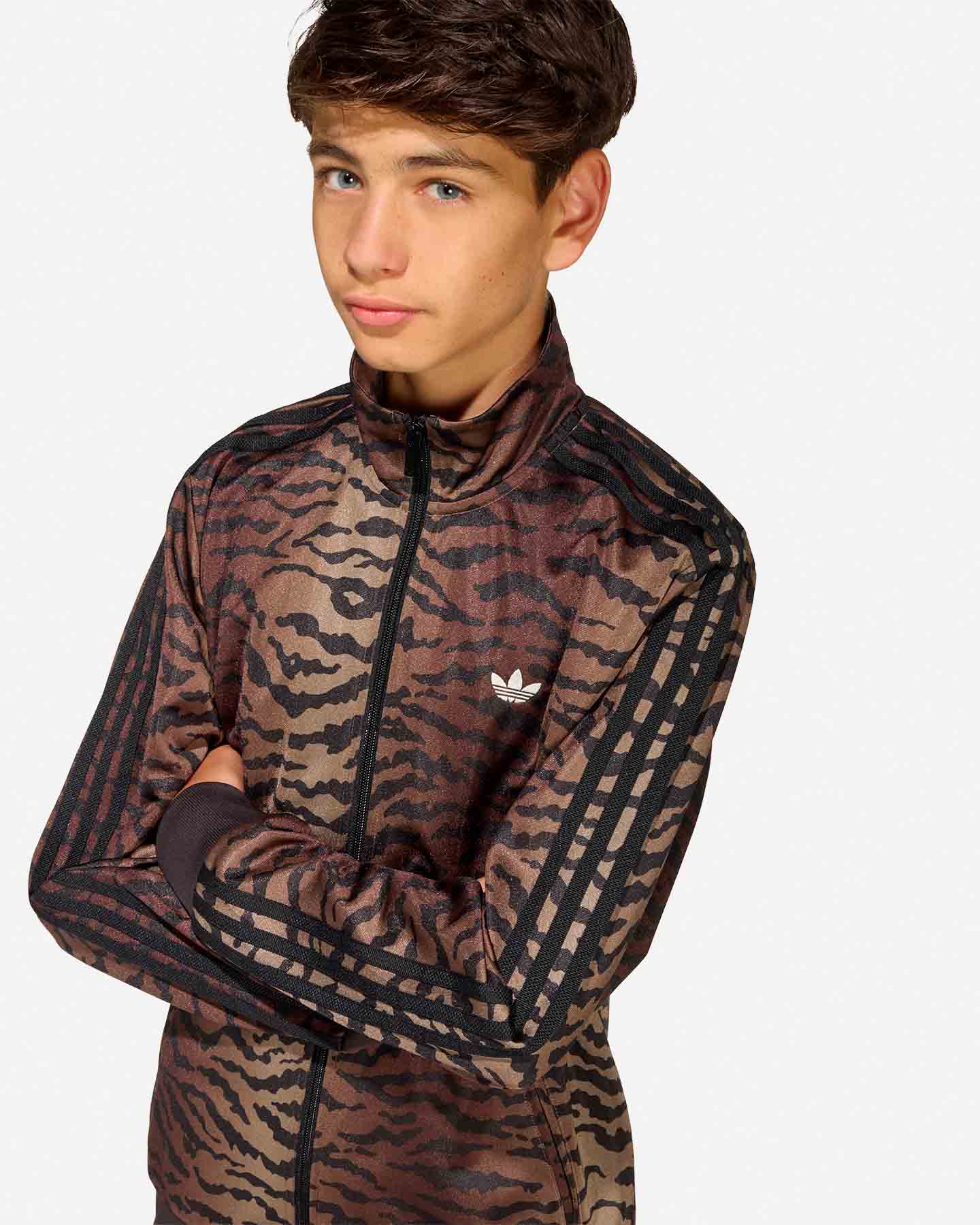 Felpa ADIDAS FIREBIRD JR - Marrone - 4 | Cisalfa Sport