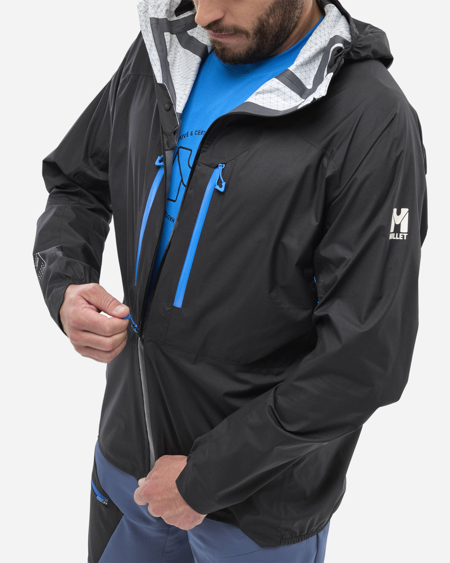 Giacca outdoor MILLET WANAKA LIGHT 2,5L M - Nero - 3 | Cisalfa Sport