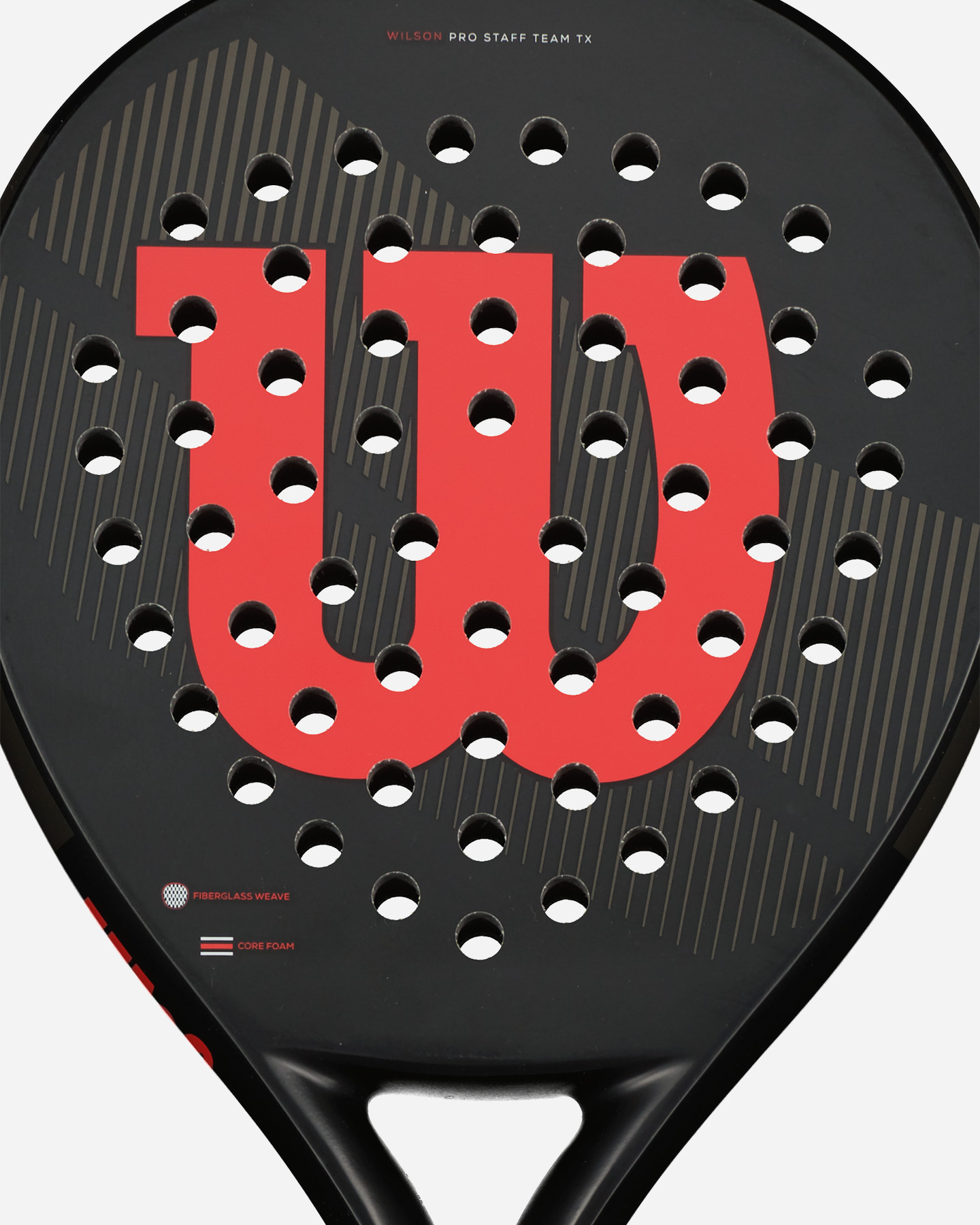 Racchetta padel performance WILSON PRO STAFF TEAM TX PADEL  - Nero - 3 | Cisalfa Sport