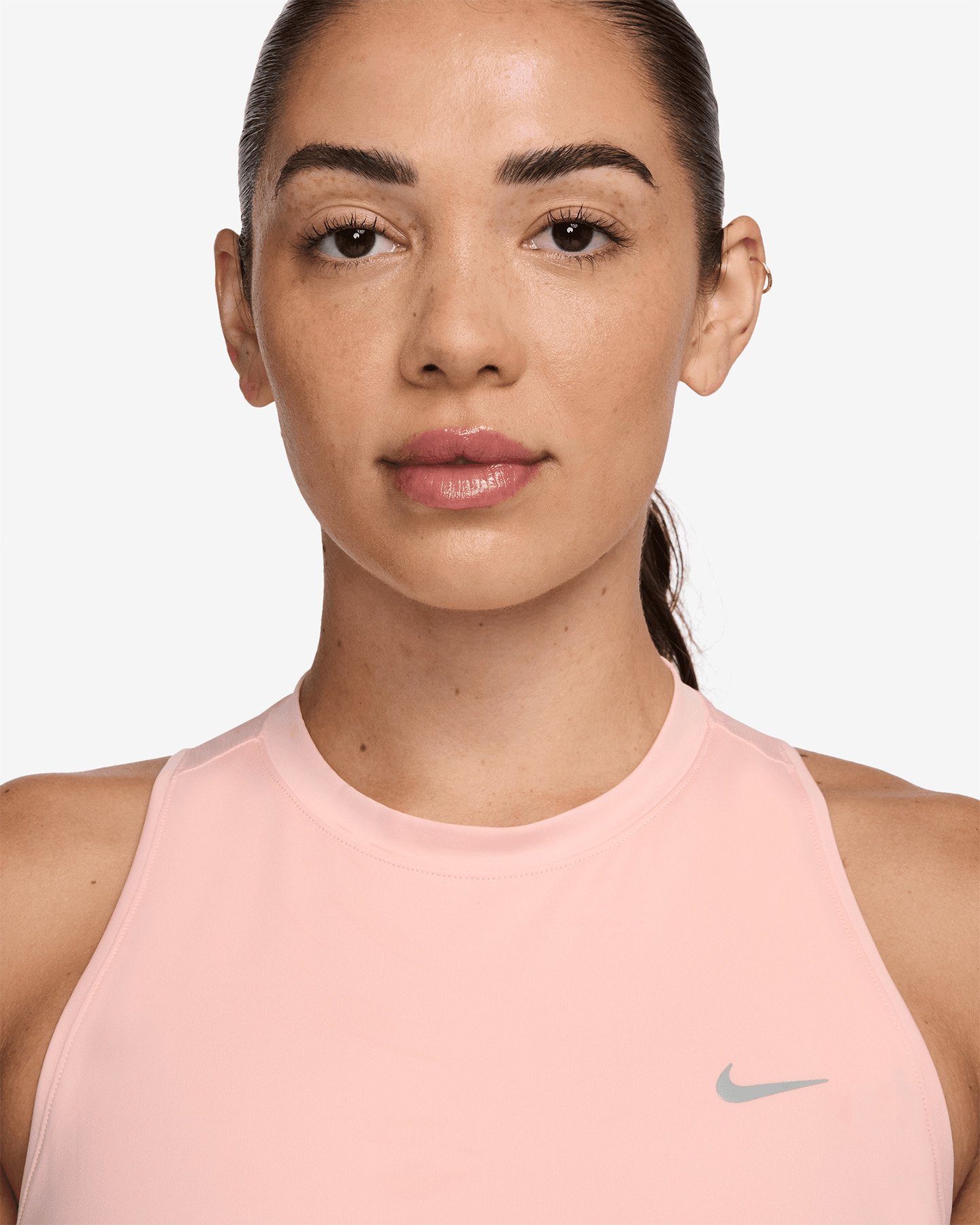 Canotta running NIKE SWIFT W - Rosa - 2 | Cisalfa Sport