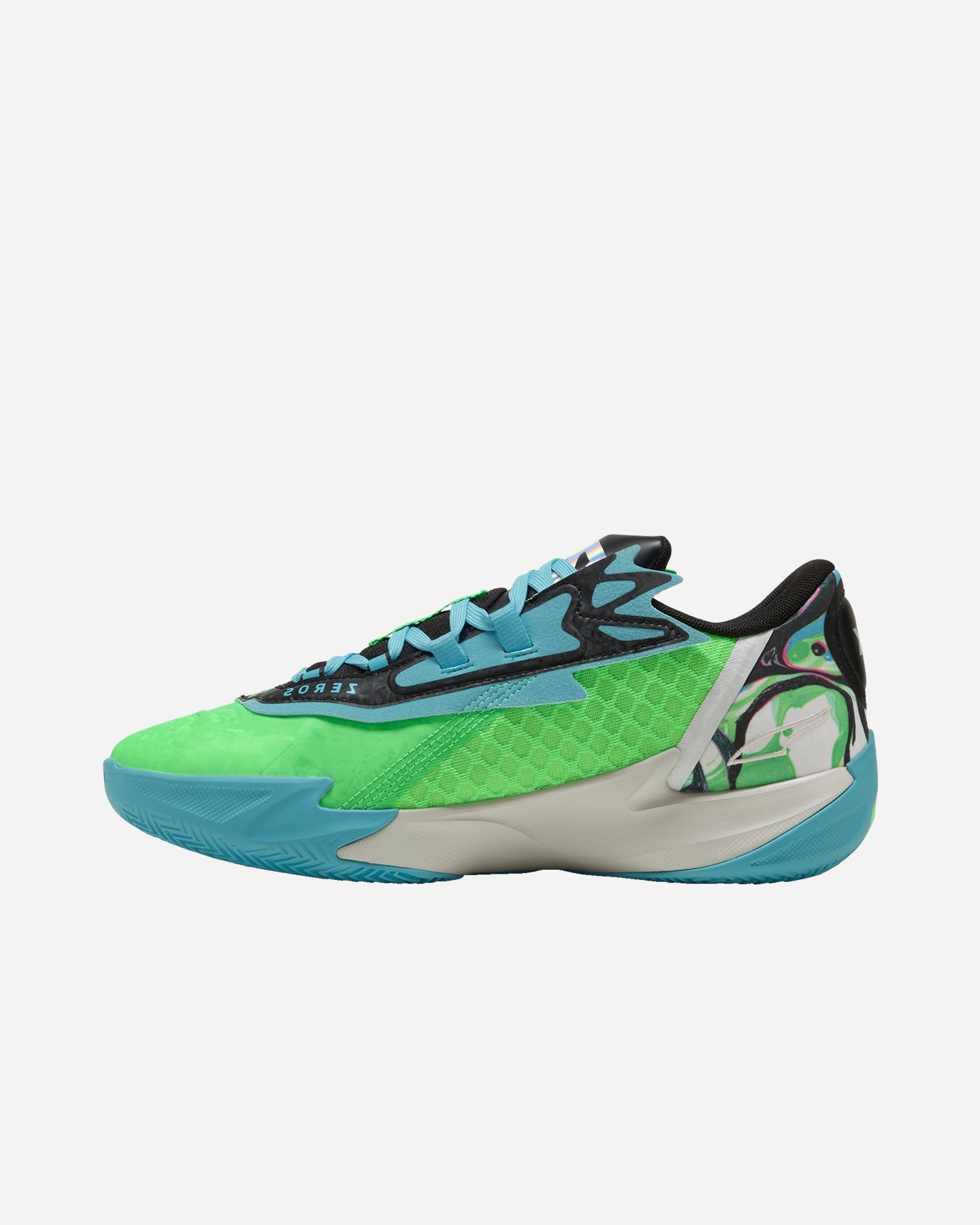 Scarpe basket PUMA SCOOT ZEROS II 2K M - Azzurro - 4 | Cisalfa Sport