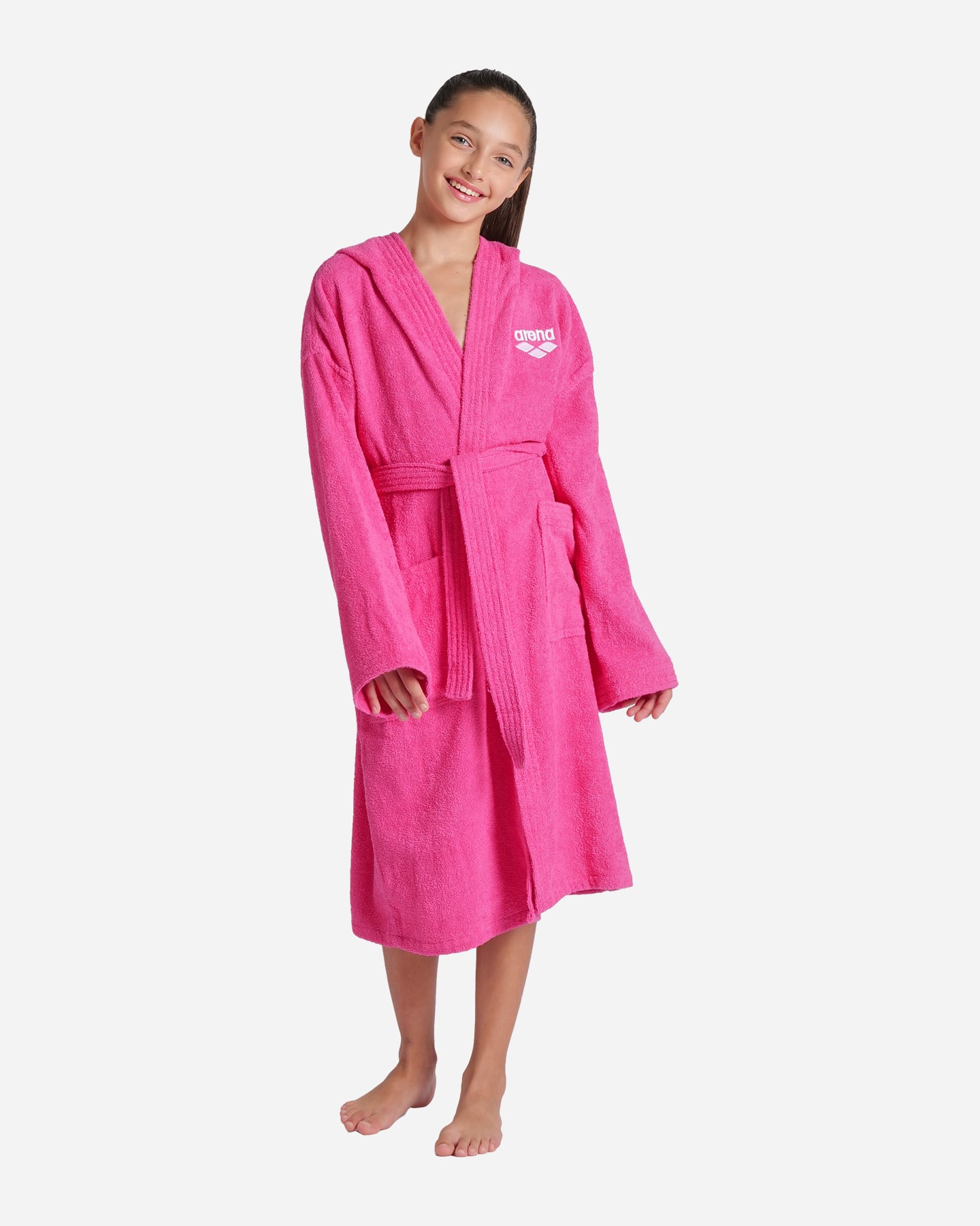 Accappatoio ARENA ZEPPELIN JR - Rosa - 3 | Cisalfa Sport