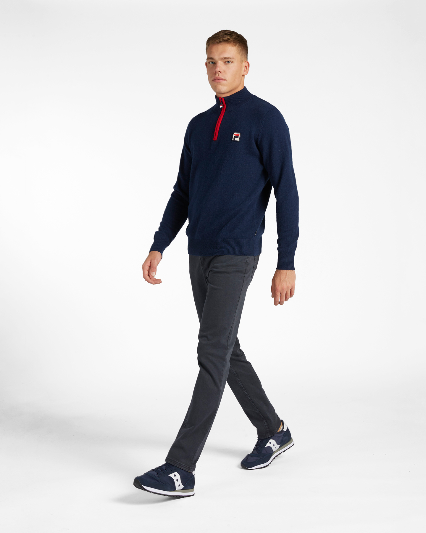 Maglione FILA HALF ZIP MERINOS M - 3 | Cisalfa Sport