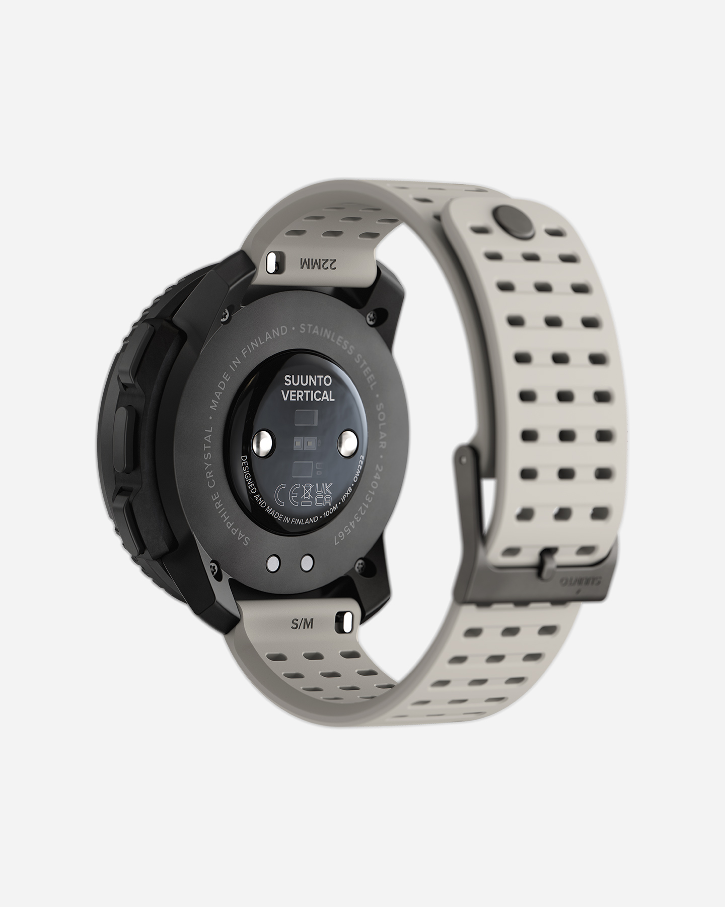 Orologio multifunzione SUUNTO VERTICAL SOLAR  - Grigio - 3 | Cisalfa Sport