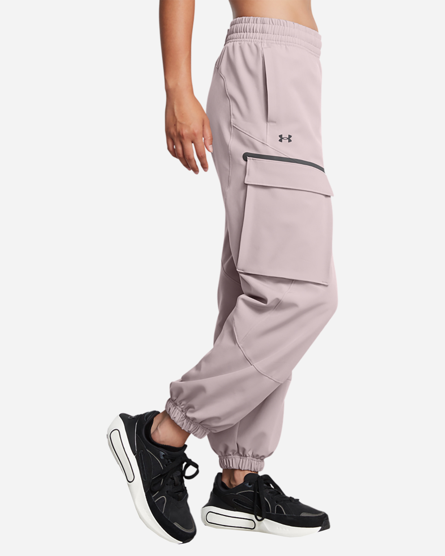 Pantalone UNDER ARMOUR UNSTOPPABLE CARGO W - Rosa - 2 | Cisalfa Sport