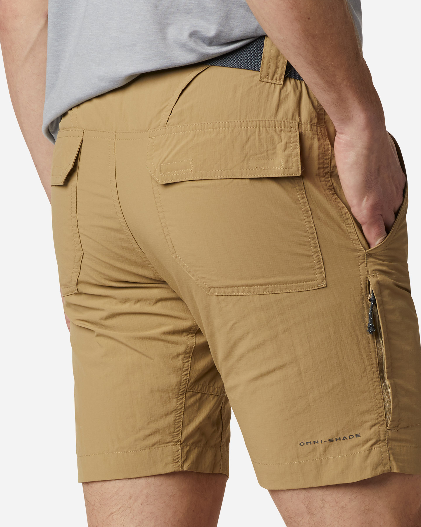 Pantaloncini COLUMBIA SILVER RIDGE II M - Beige - 3 | Cisalfa Sport