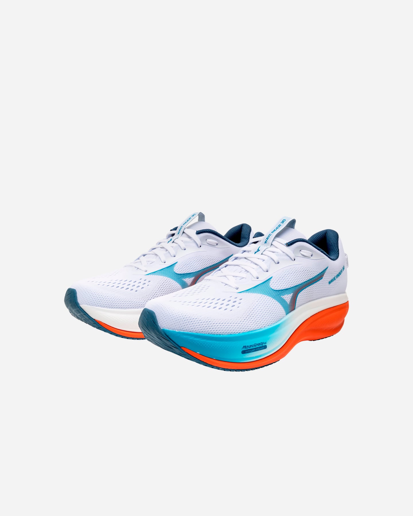 Scarpe running MIZUNO WAVE RIDER 30 M - Bianco - 1 | Cisalfa Sport