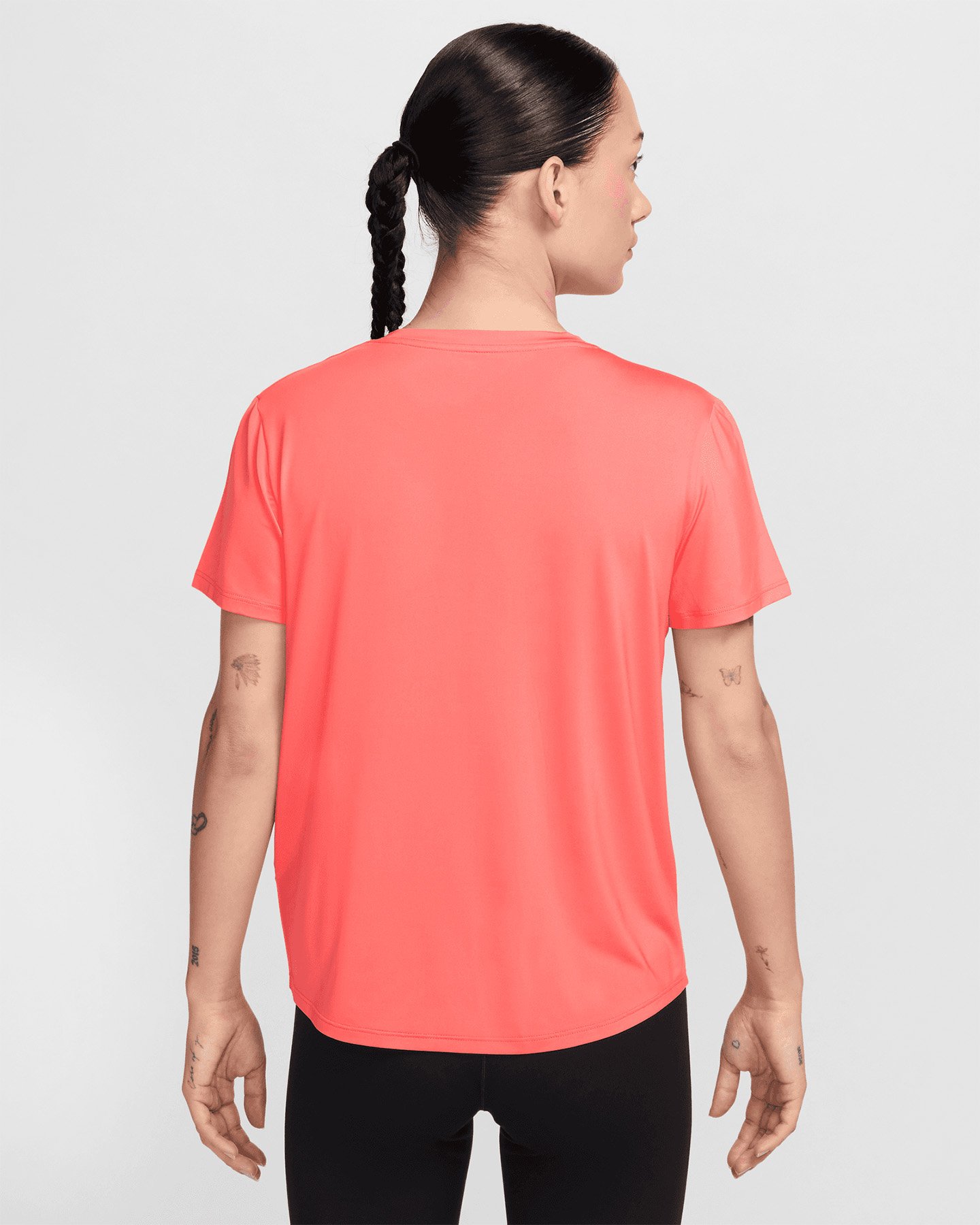 T-shirt running NIKE SWOOSH DRI FIT W - Rosa - 1 | Cisalfa Sport