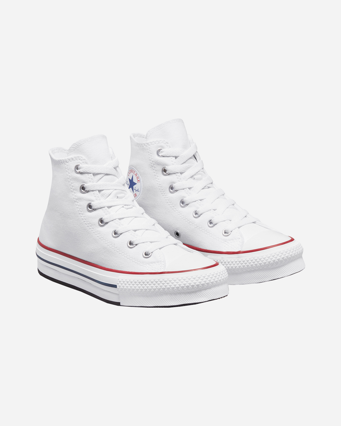 Scarpe sneakers CONVERSE CHUCK TAYLOR ALL STAR EVA LIFT PLAT GS JR - Bianco - 1 | Cisalfa Sport