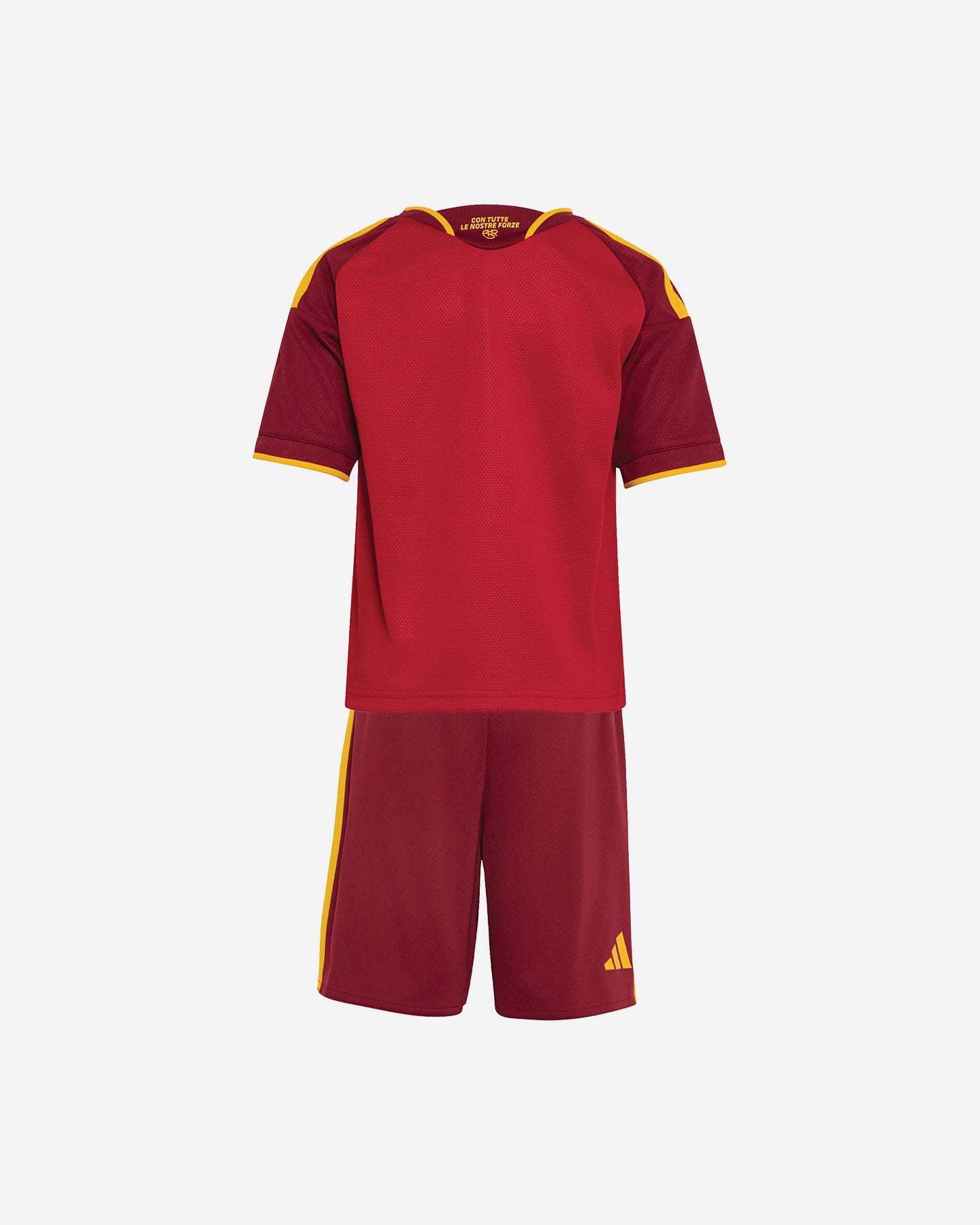 Abbigliamento calcio ufficiale ADIDAS MINIKIT AS ROMA HOME 26-27 JR - 1 | Cisalfa Sport
