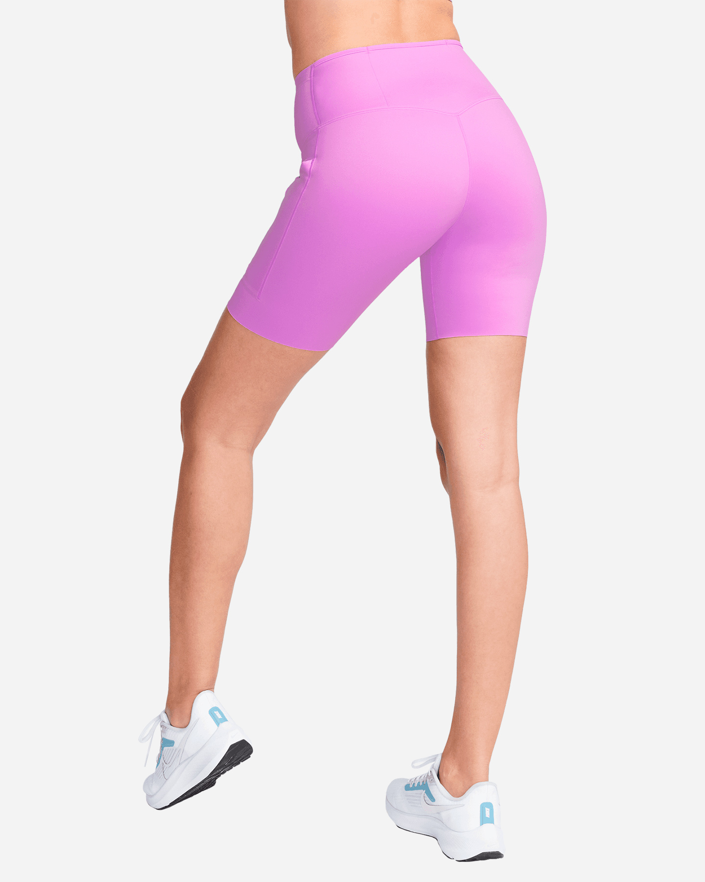 Short running NIKE DRI FIT GO MR 8IN W - Nero - 1 | Cisalfa Sport