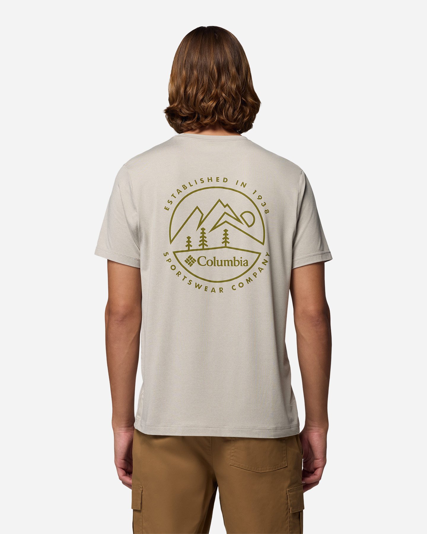 T-shirt COLUMBIA PARSONS POINT GRAPHIC M - Marrone - 2 | Cisalfa Sport