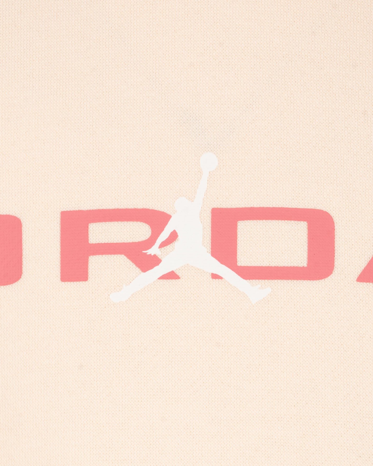 Felpa NIKE JORDAN BASELINE GUAVA ICE JR - Beige - 2 | Cisalfa Sport