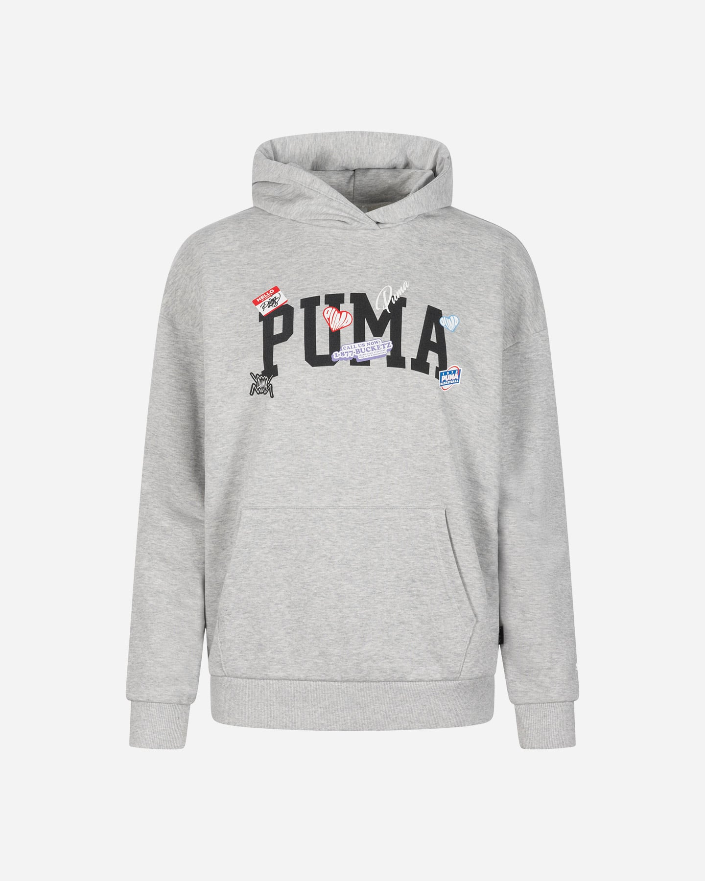 Felpa PUMA BIG LOGO W - Grigio - 0 | Cisalfa Sport