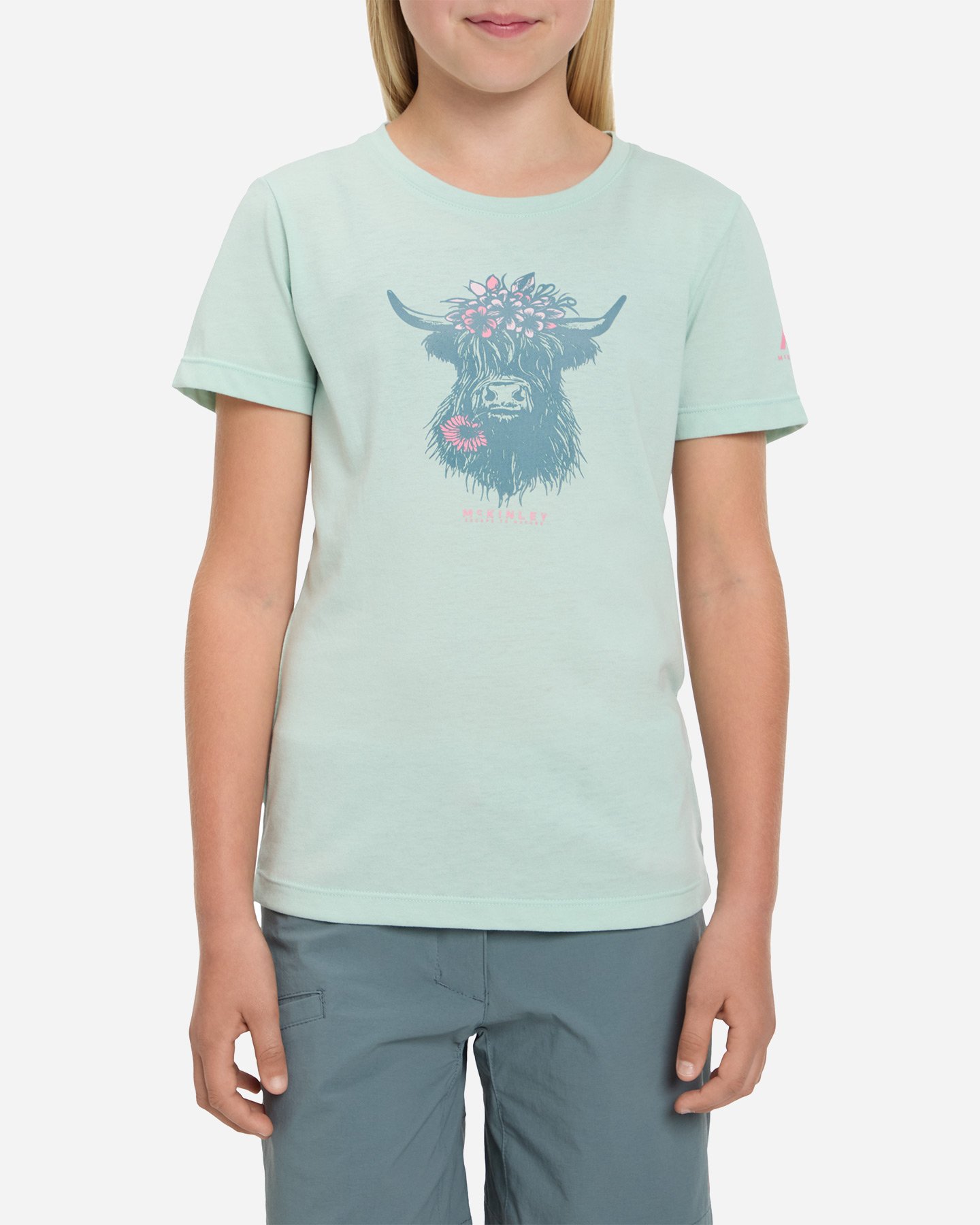 T-shirt MCKINLEY ELLIS III JR - Azzurro - 1 | Cisalfa Sport