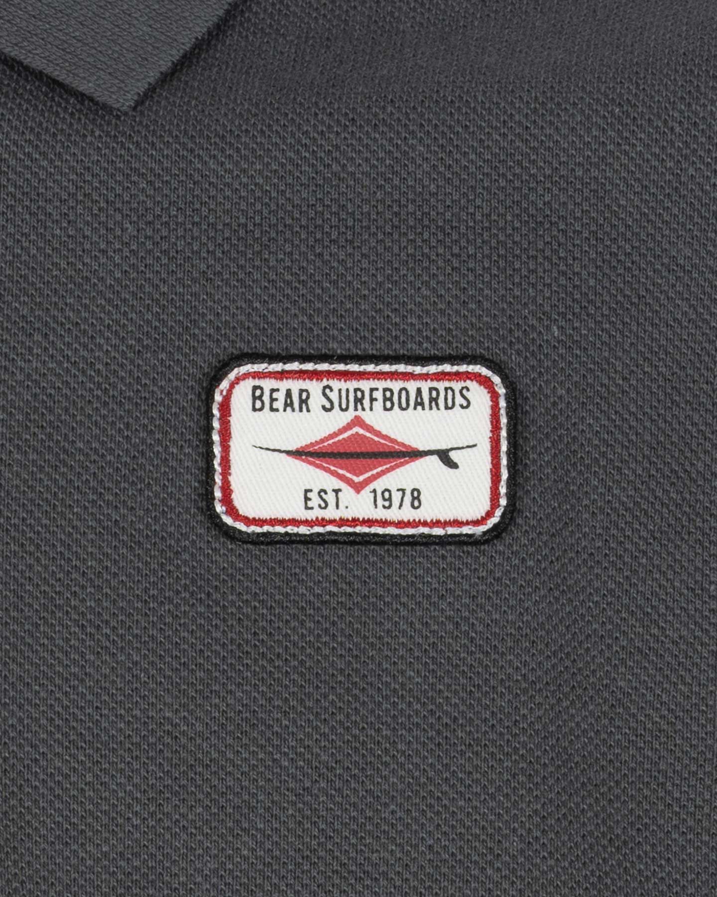 Polo BEAR WAVES AFTER WAVES JR - Antracite - 2 | Cisalfa Sport