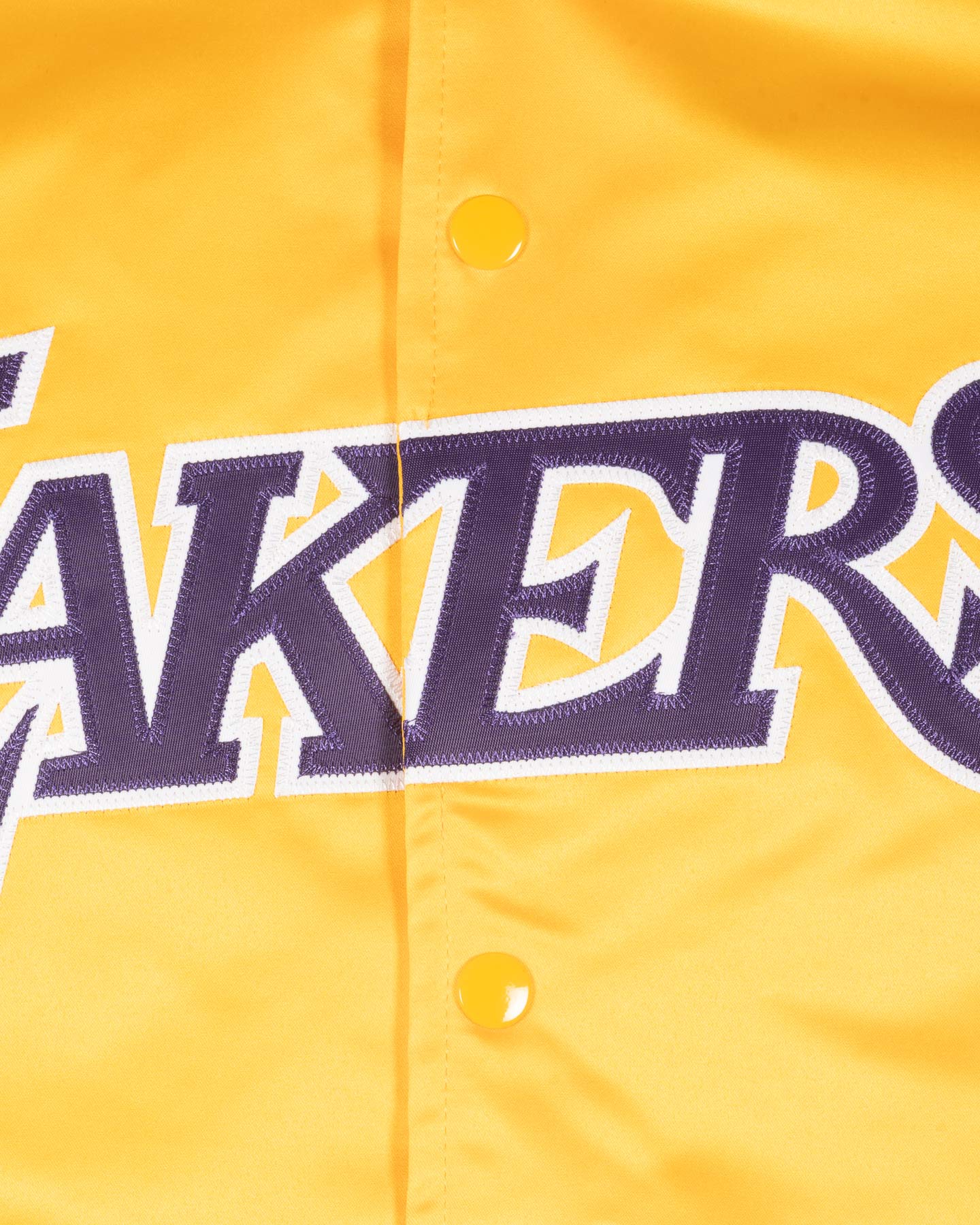 Abbigliamento basket MITCHELL&NESS DOUBLE LW SATIN LOGO LAKERS M - Nero - 2 | Cisalfa Sport