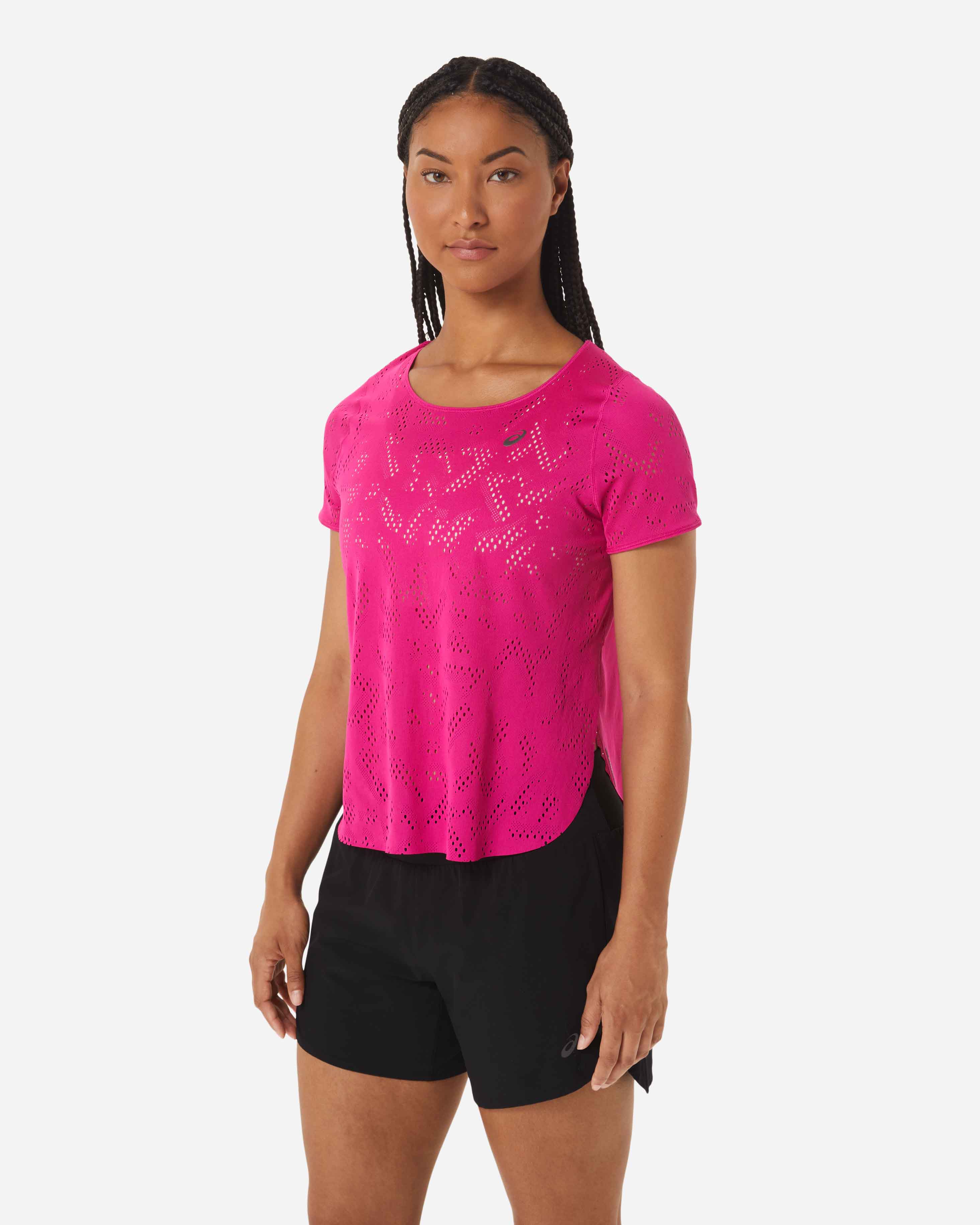 T-shirt running ASICS VENTILATE ACTIBREEZE W - Rosa - 1 | Cisalfa Sport