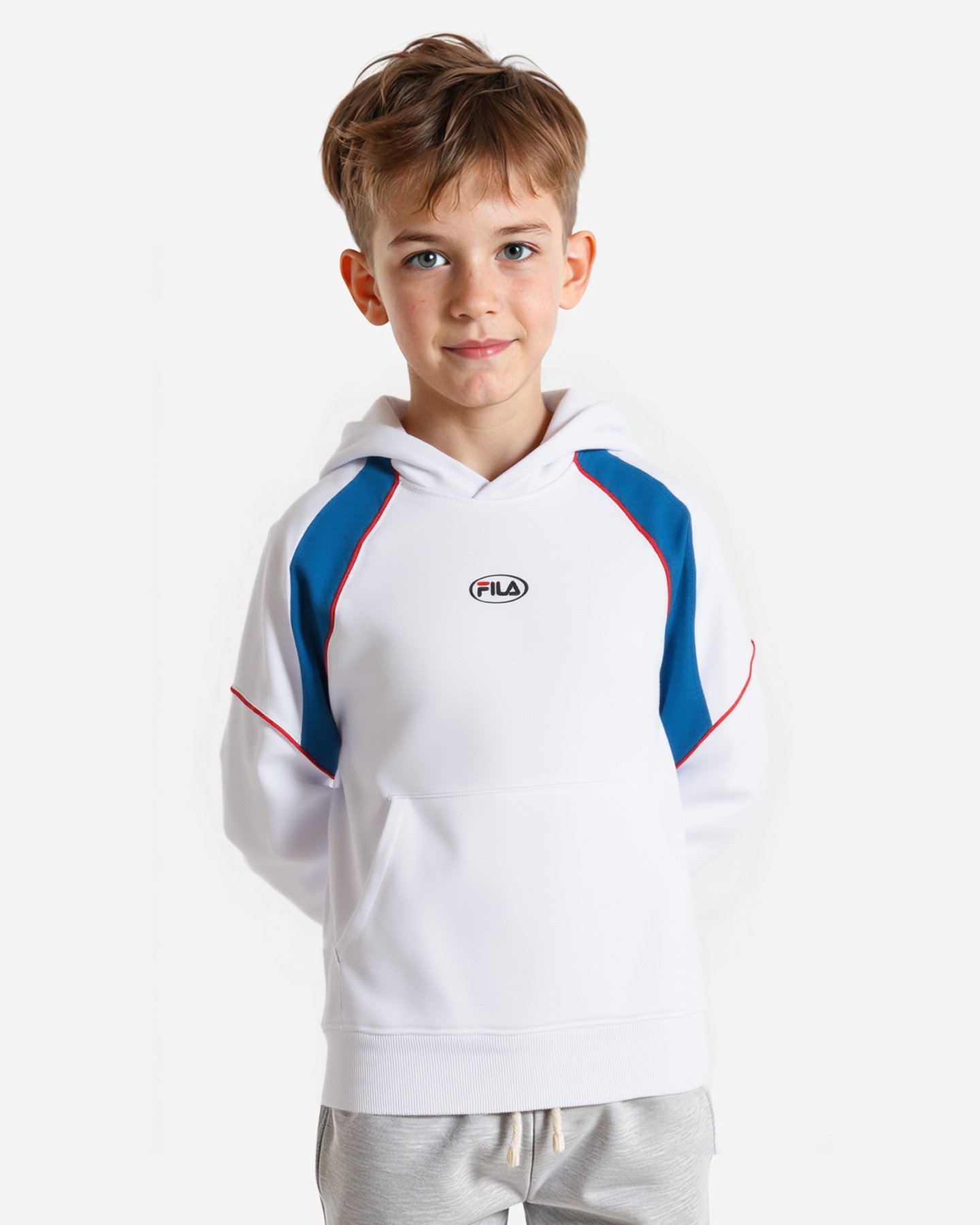 Felpa FILA CONTEMPORARY STREET STYLE JR - Bianco - 3 | Cisalfa Sport