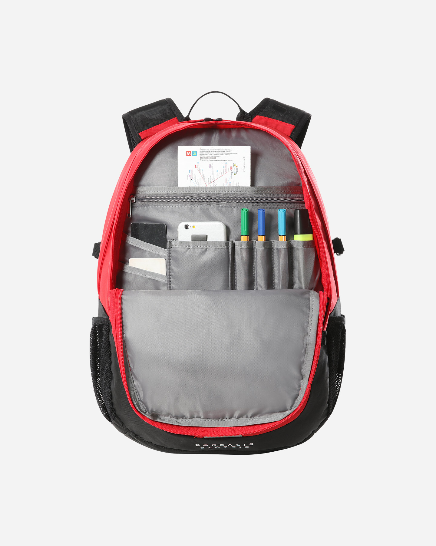 Zaino THE NORTH FACE BOREALIS CLASSIC - Rosso - 2 | Cisalfa Sport