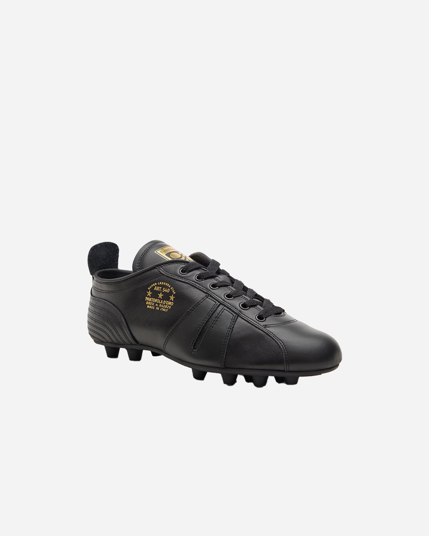 Scarpe calcio PANTOFOLA D'ORO 540 FG M - Nero - 2 | Cisalfa Sport