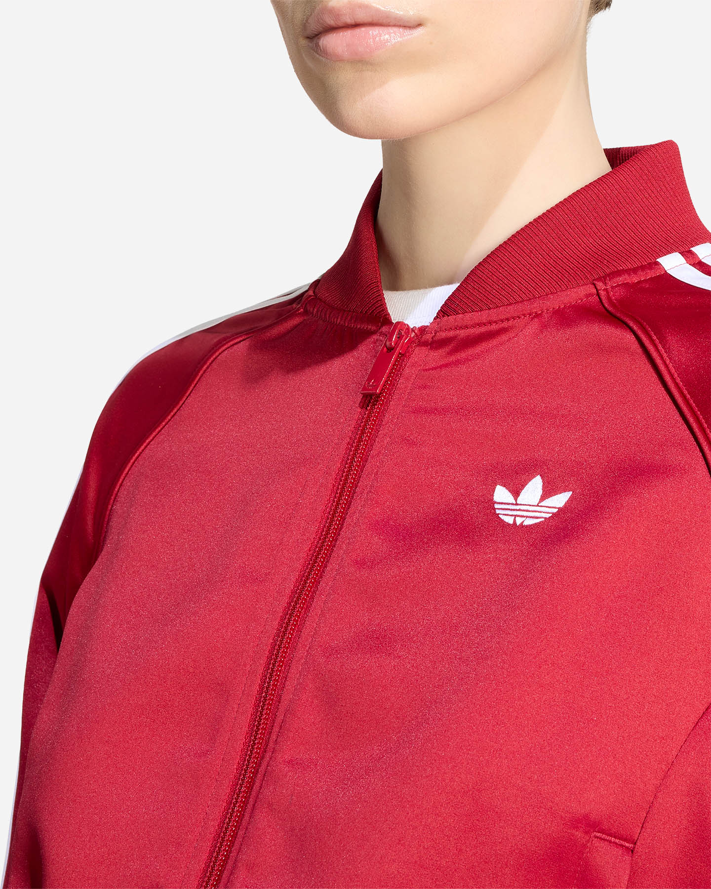 Felpa ADIDAS SST W - Rosso - 4 | Cisalfa Sport