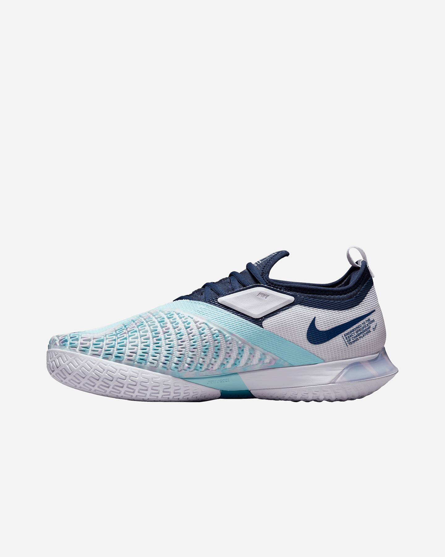 Scarpe tennis NIKE COURT REACT VAPOR NXT M - Bianco - 2 | Cisalfa Sport