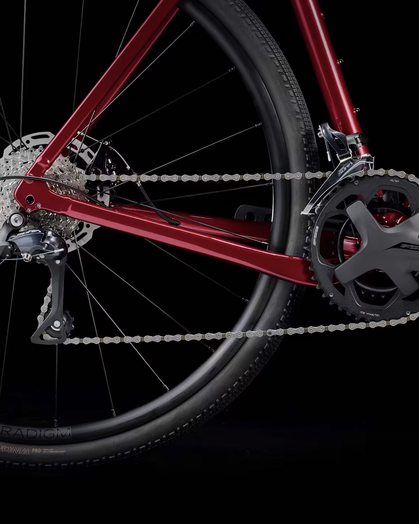 Bici corsa TREK TREK CHECKPOINT ALR 3  - Rosso - 2 | Cisalfa Sport