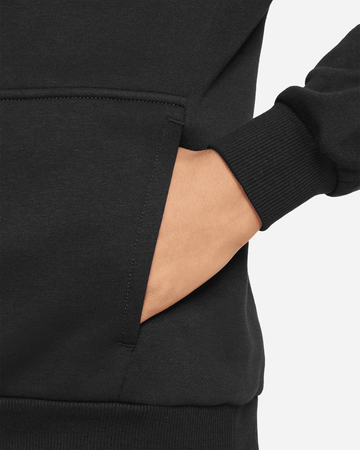 Felpa NIKE OVER BIG LOGO JR - Nero - 4 | Cisalfa Sport