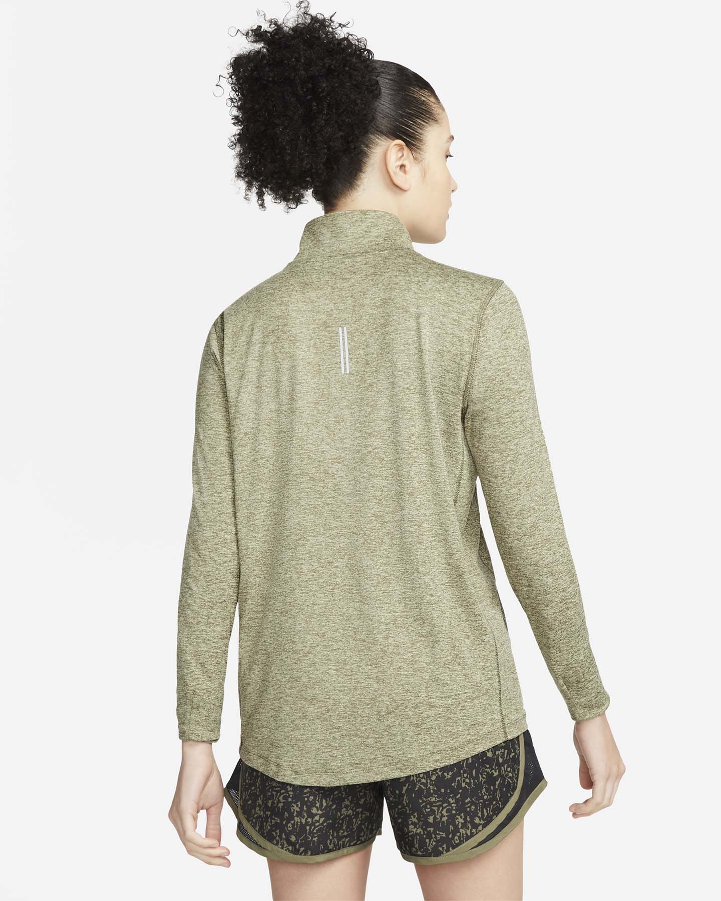 Maglia running NIKE ELEMENT HZ W - Verde - 1 | Cisalfa Sport
