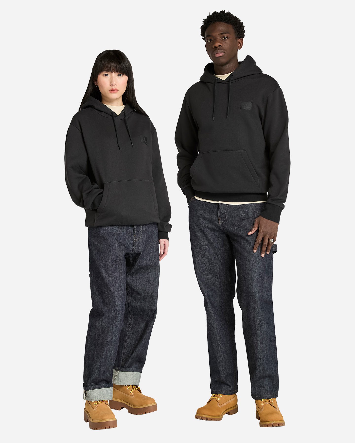 Felpa TIMBERLAND BADGE M - Nero - 2 | Cisalfa Sport