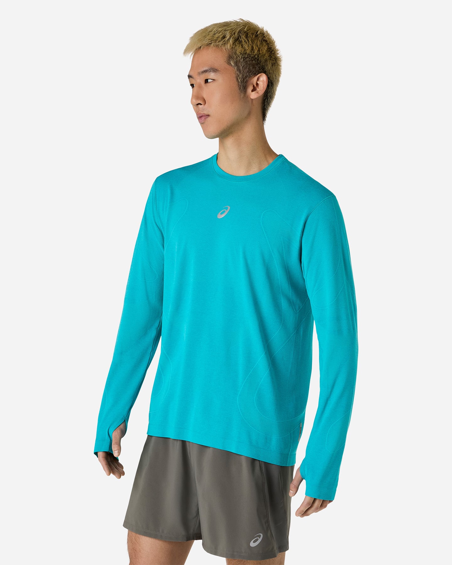 Maglia running ASICS ROAD M - Azzurro - 1 | Cisalfa Sport