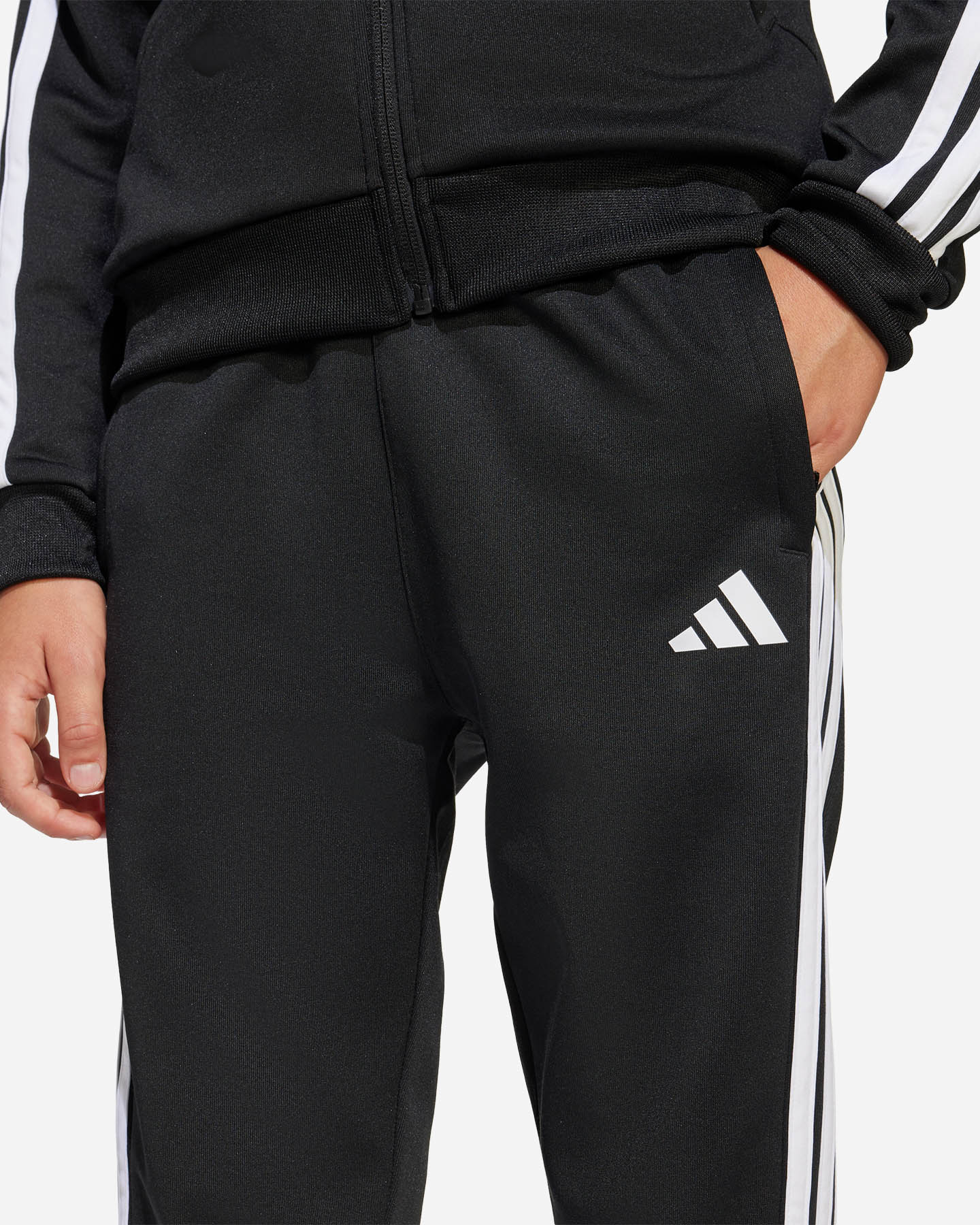 Pantalone ADIDAS 3STRIPES TIRO JR - Nero - 5 | Cisalfa Sport