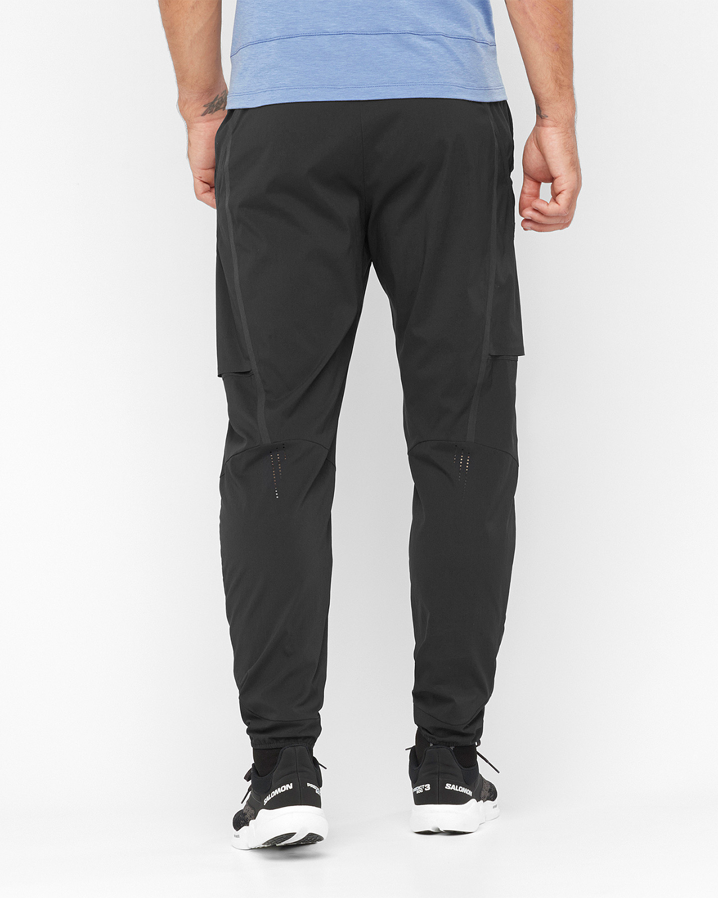 Pantalone outdoor SALOMON RUNLIFE M - Nero - 2 | Cisalfa Sport