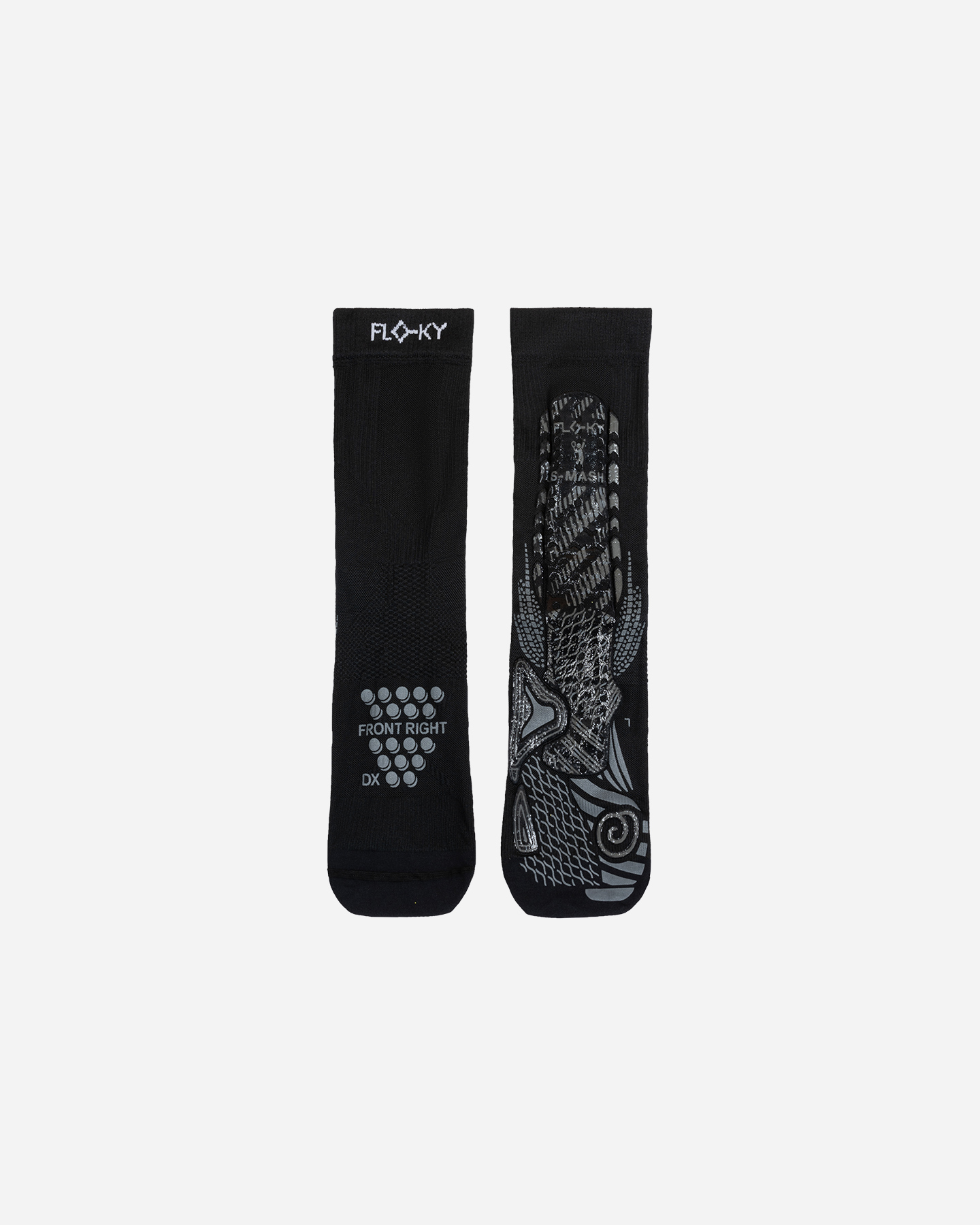 Calze tennis FLOKY S-MASH  - Nero - 0 | Cisalfa Sport