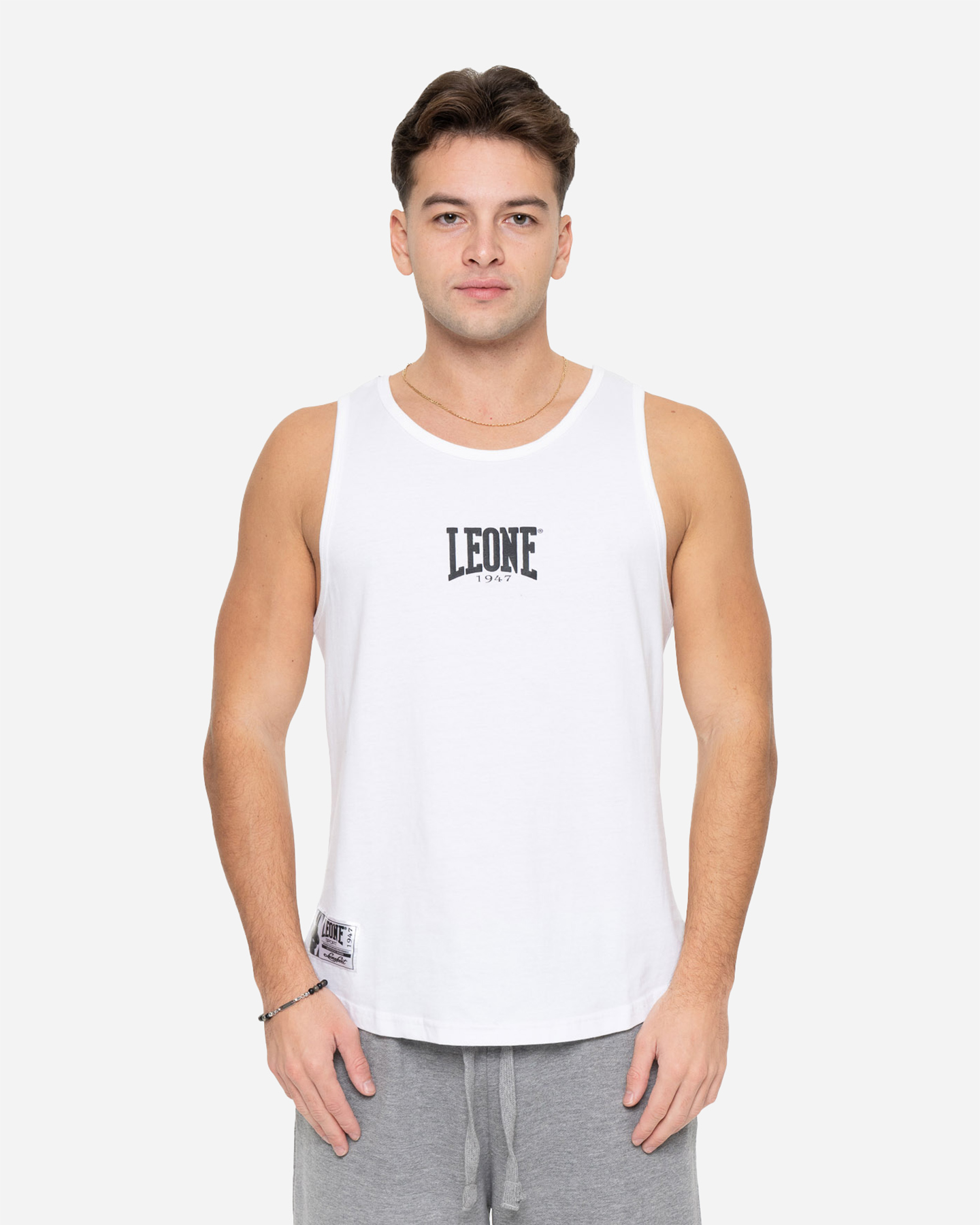 Canotta LEONE SMALL LOGO M - Bianco - 0 | Cisalfa Sport