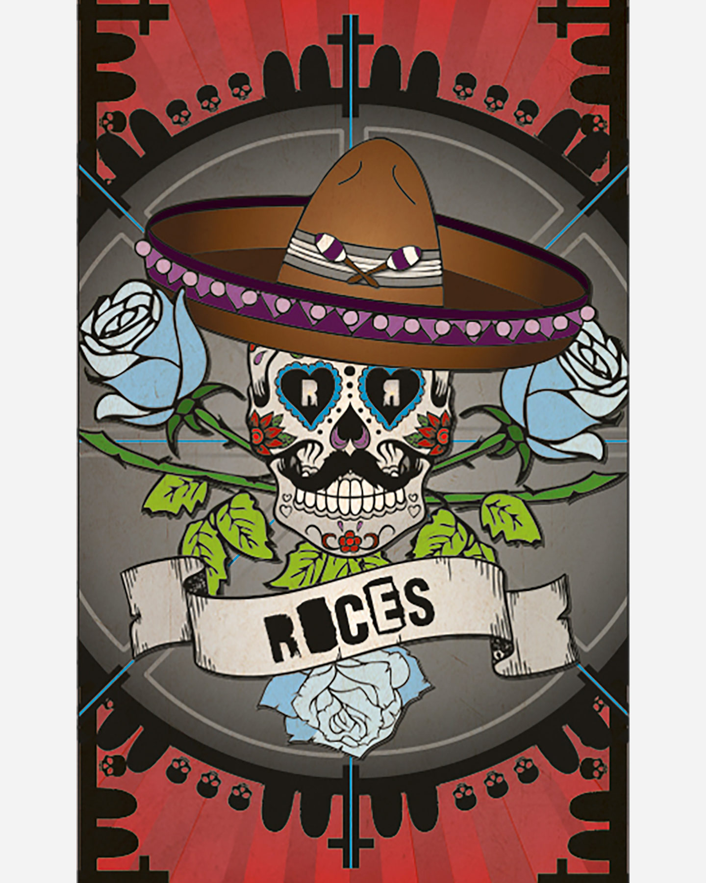 Skateboard ROCES CALAVERA  - Color mix - 1 | Cisalfa Sport