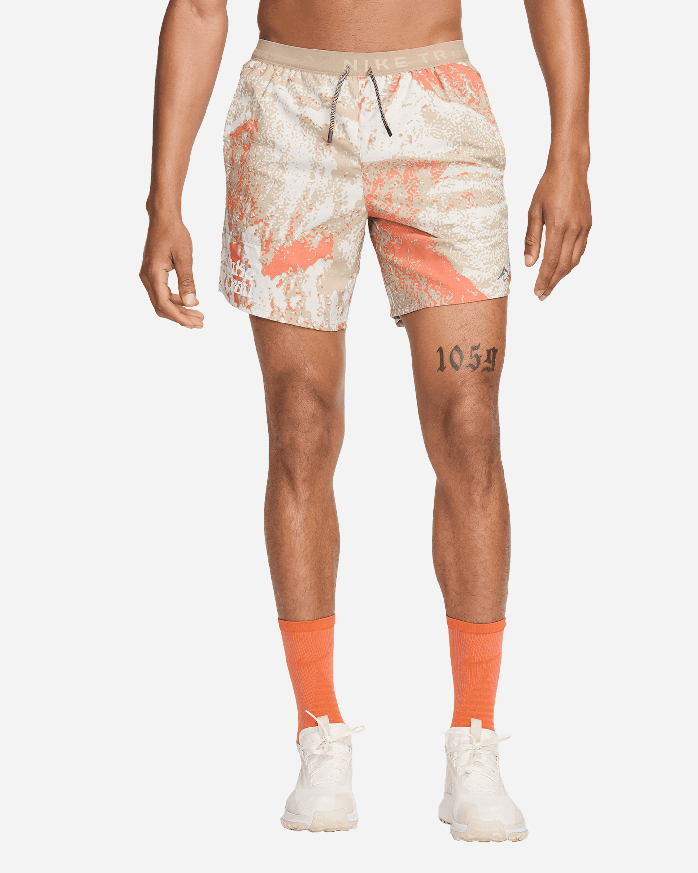 Short running NIKE TRAIL STRIDE M - Verde - 2 | Cisalfa Sport