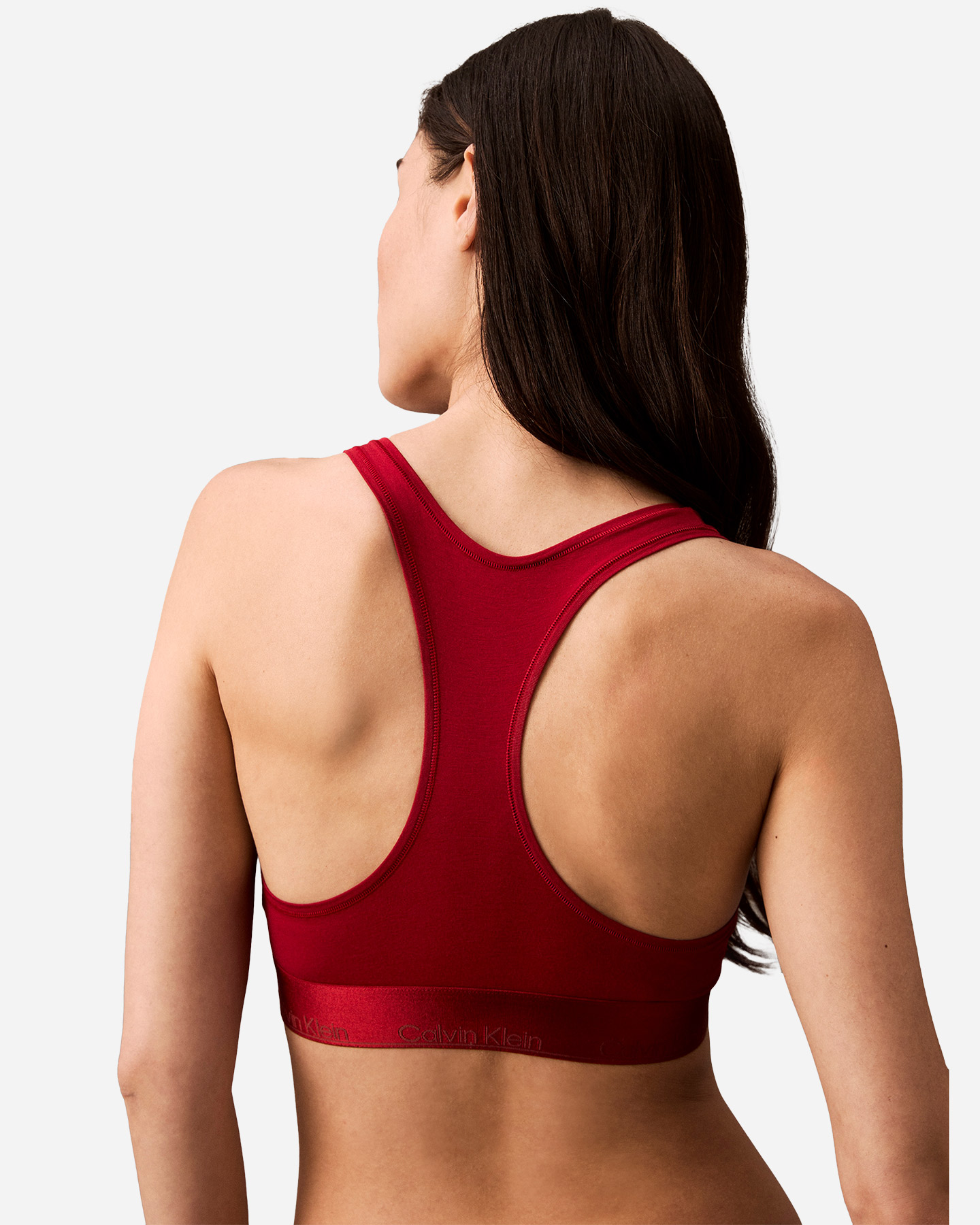 Reggiseno CALVIN KLEIN UNDERWEAR UNLINED BRALETTE W - Rosso - 2 | Cisalfa Sport