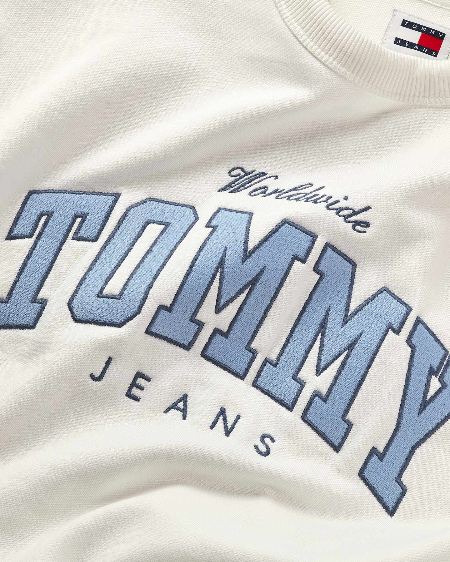 Felpa TOMMY HILFIGER VARSITY W - Bianco - 2 | Cisalfa Sport