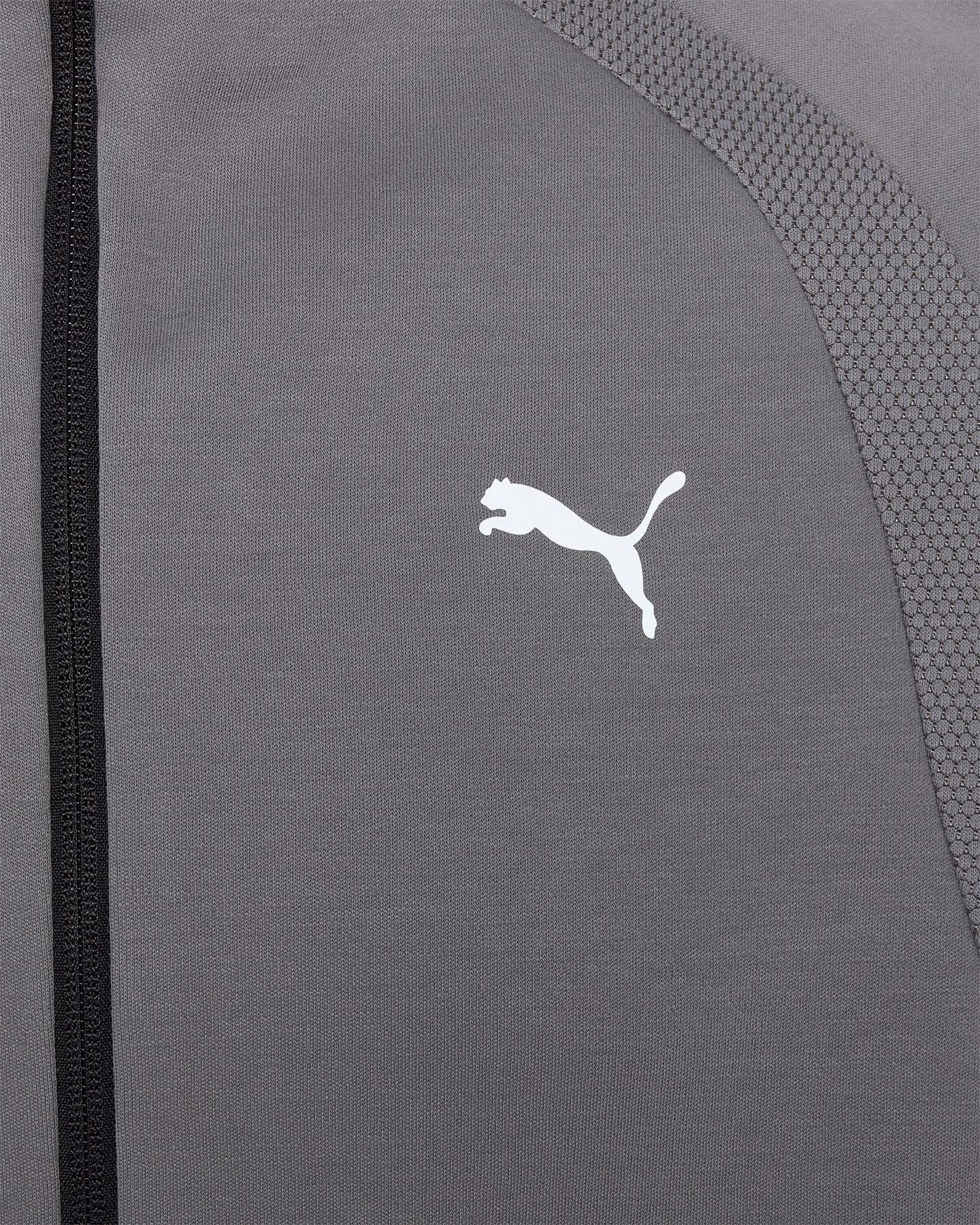 Felpa PUMA EVOSTRIPE M - Grigio - 2 | Cisalfa Sport