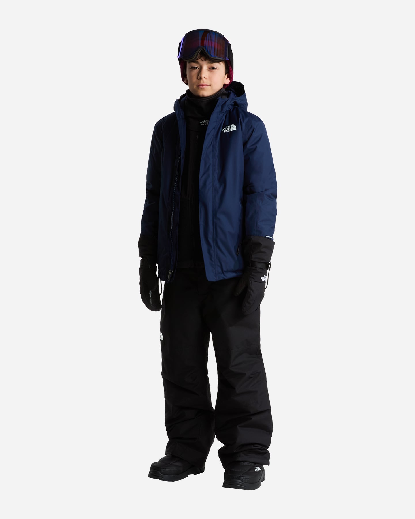 Giacca outdoor THE NORTH FACE SNOWQUEST JR - Blu - 5 | Cisalfa Sport